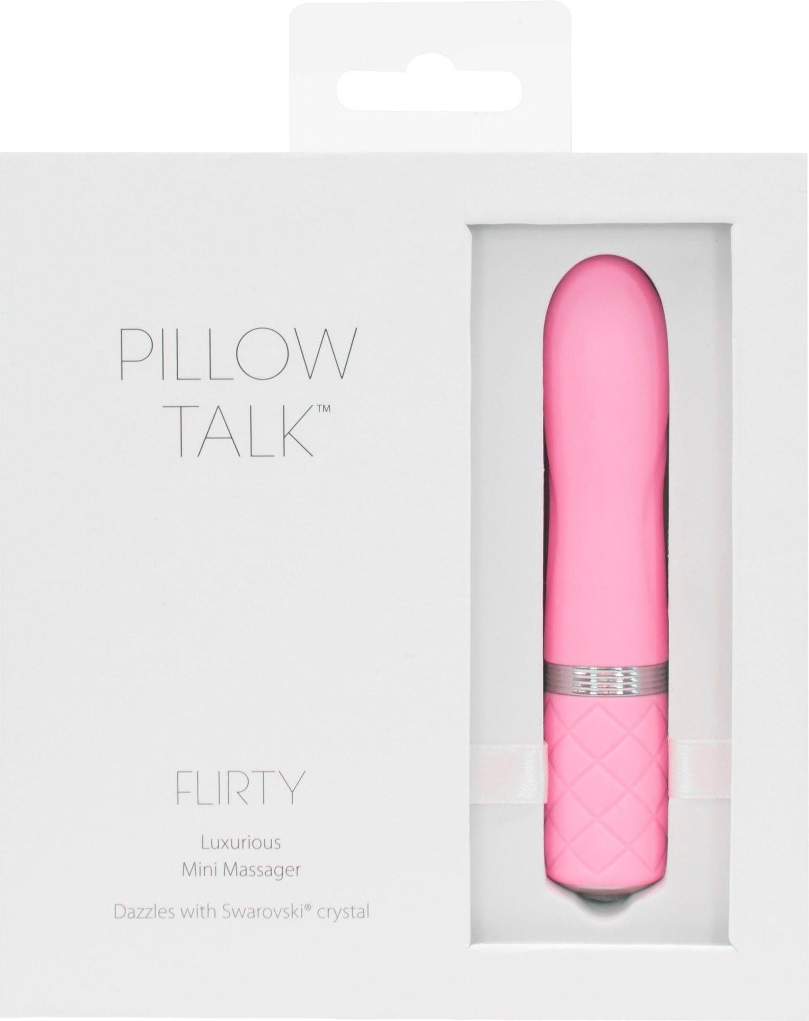 rosa Talk Vibrator Pillow Pillow Minivibrator Talk Flirty