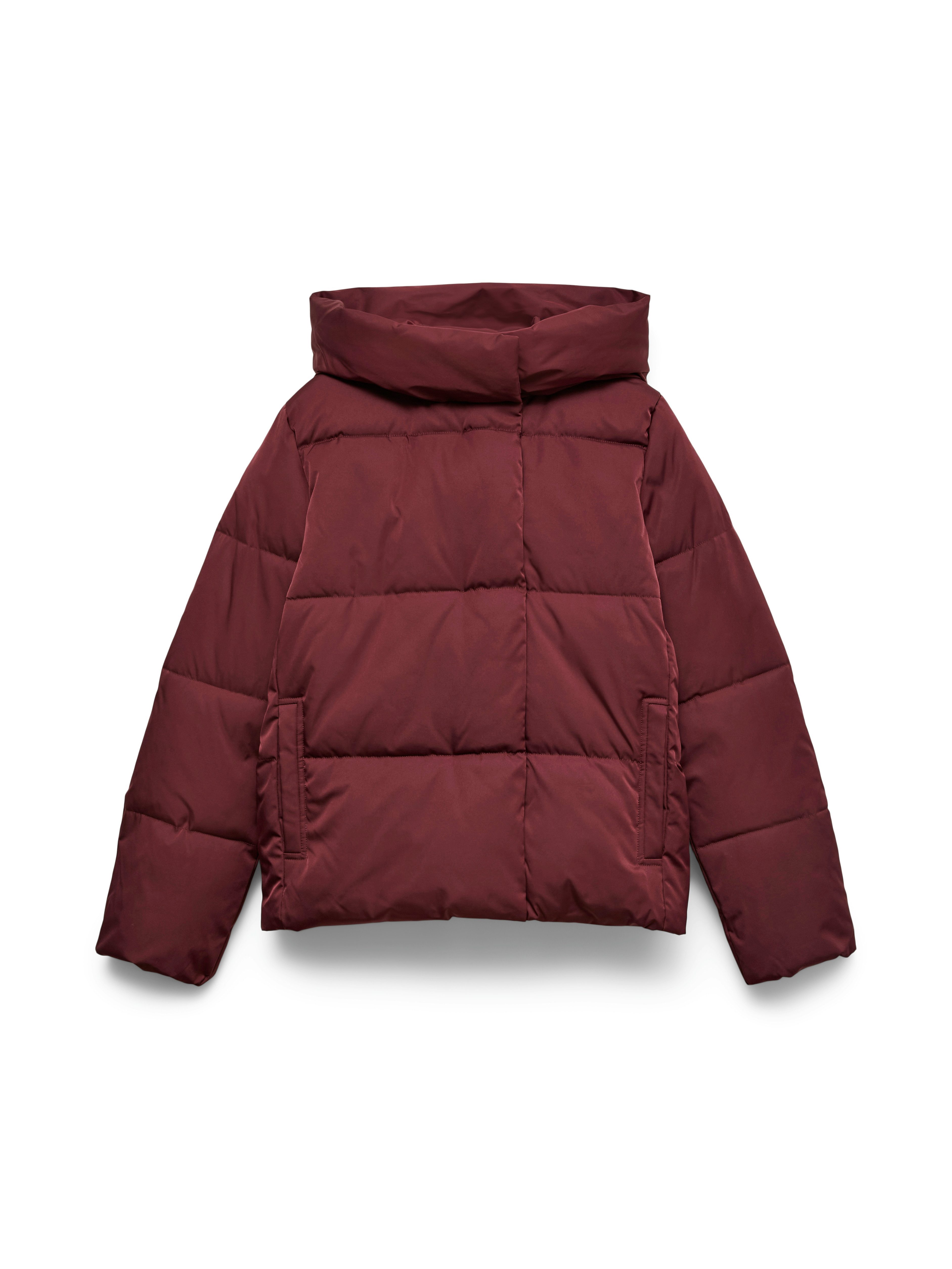 Vero Moda Steppjacke VMSTELLA SHORT JACKET NOOS Polyester-Steppqualität, verdeckter Reißverschluss, Kapuze