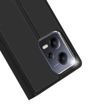 Dux Ducis Smartphone-Hülle Skin Pro Hülle für Xiaomi Redmi 11a Cover Flip Card schwarz