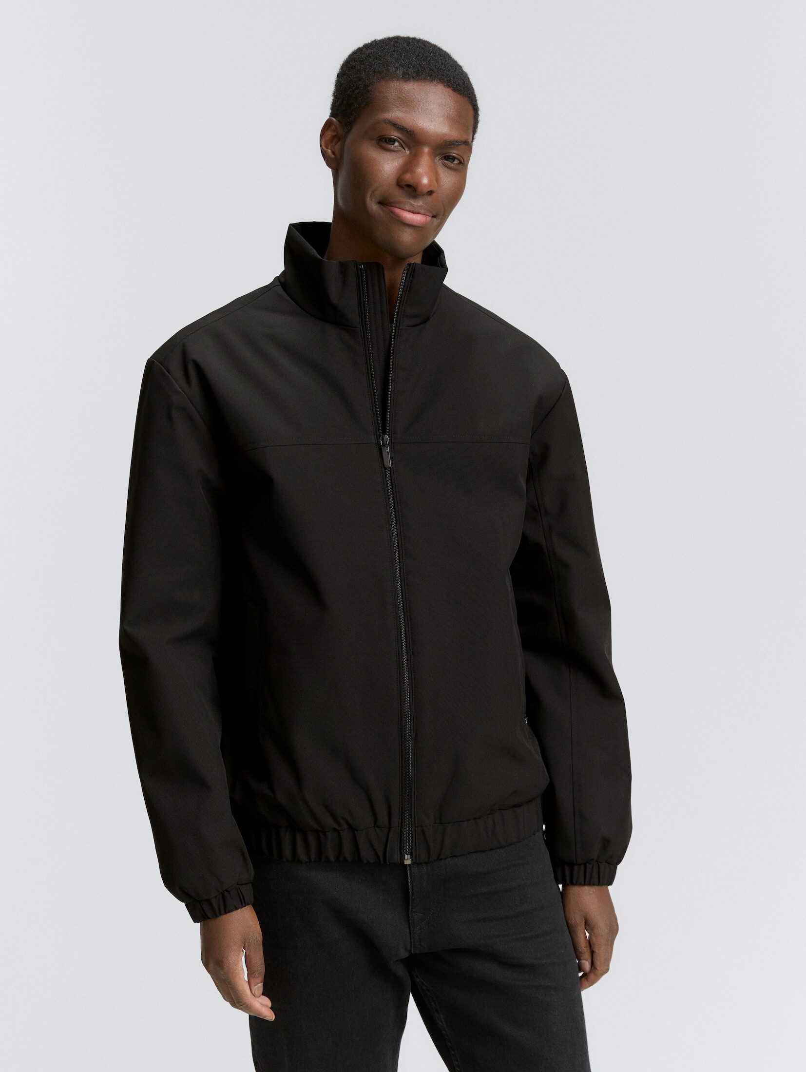 TOM TAILOR Denim Winterjacke Blouson Jacke mit Stehkragen Blouson Jacke mit Stehkragen