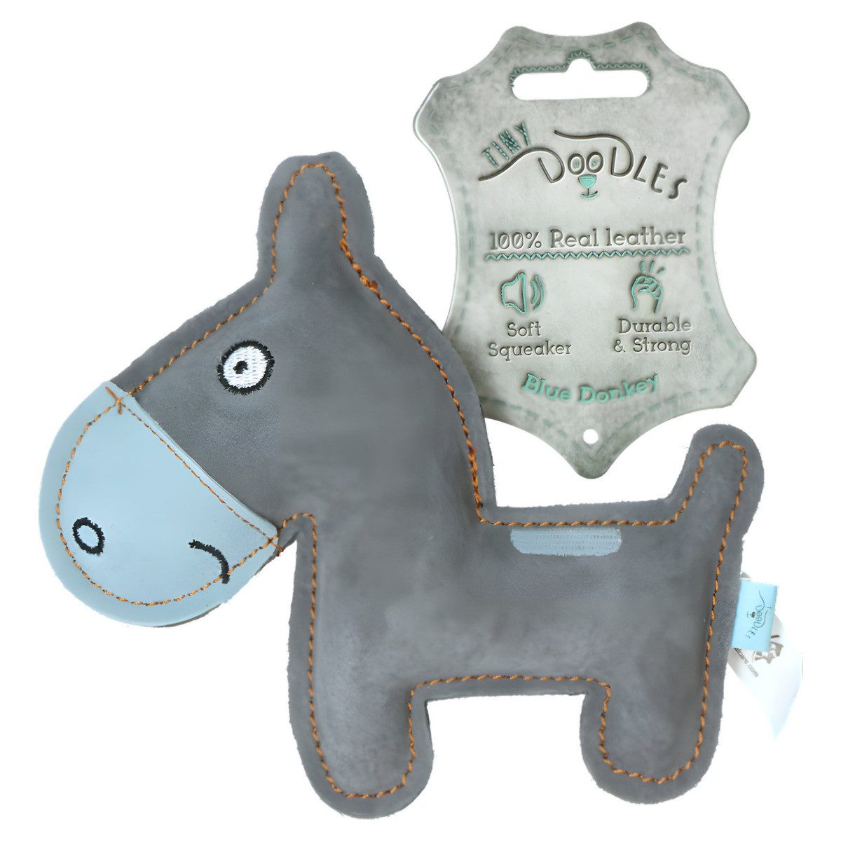 Holland Animal Care Tierkuscheltier Hundespielzeug Esel blau