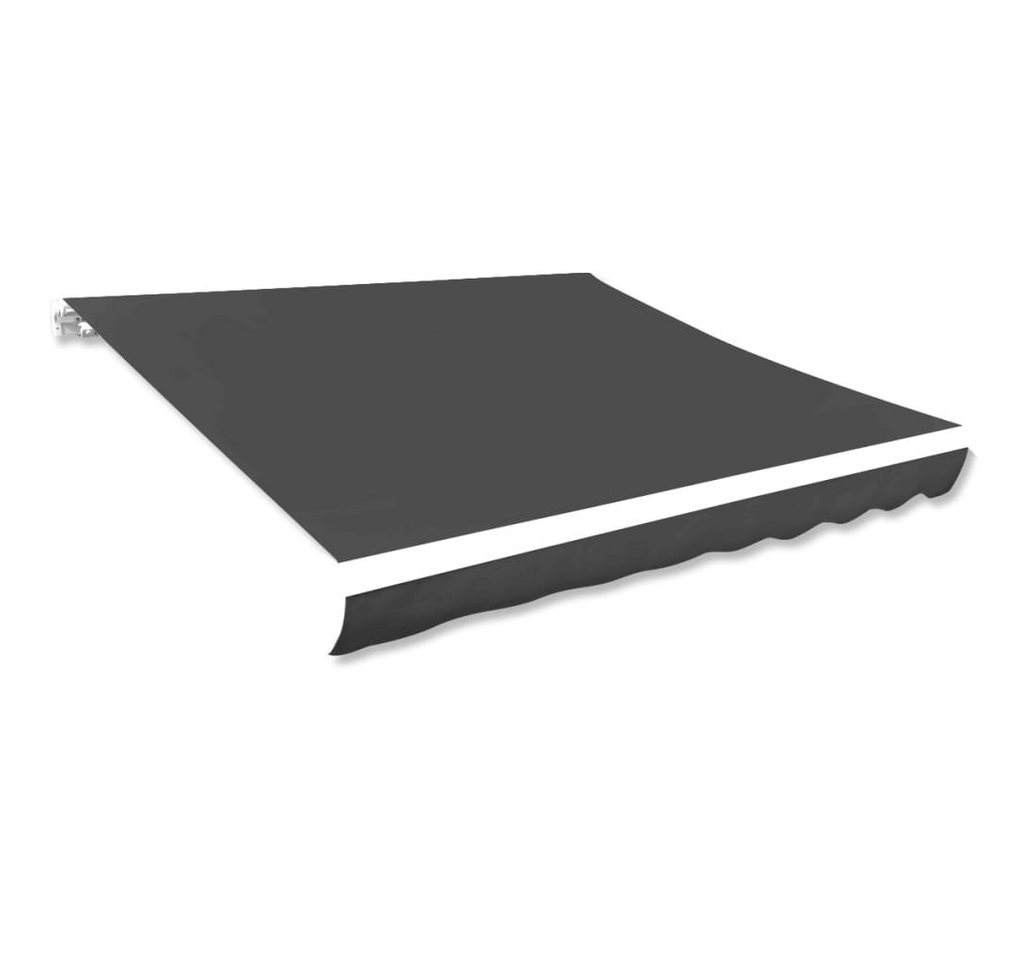 Thumbnail - vidaXL Markise Markisenbespannung Canvas Anthrazit 450x300 cm