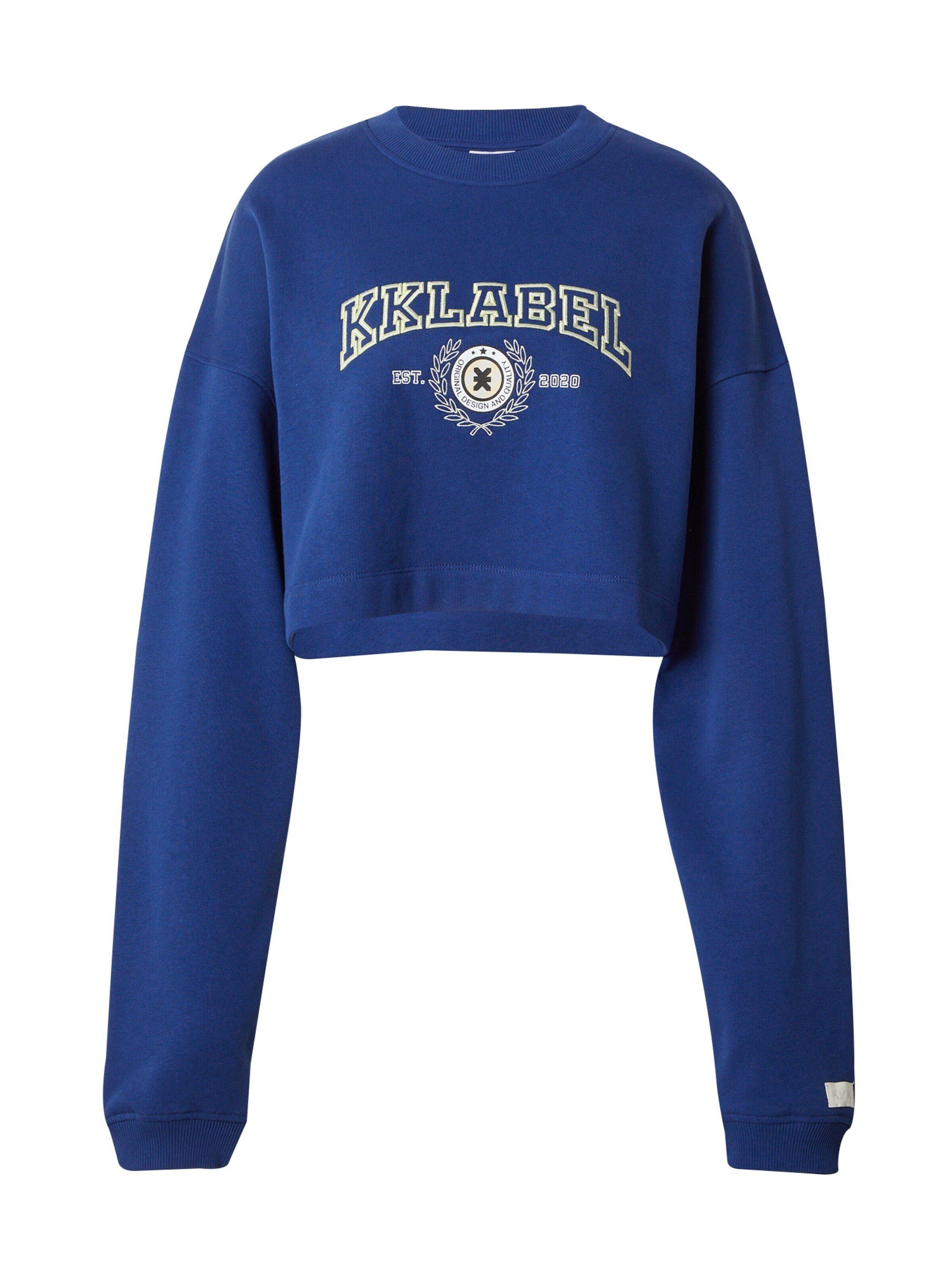 Karo Kauer Sweatshirt (1-tlg) Stickerei