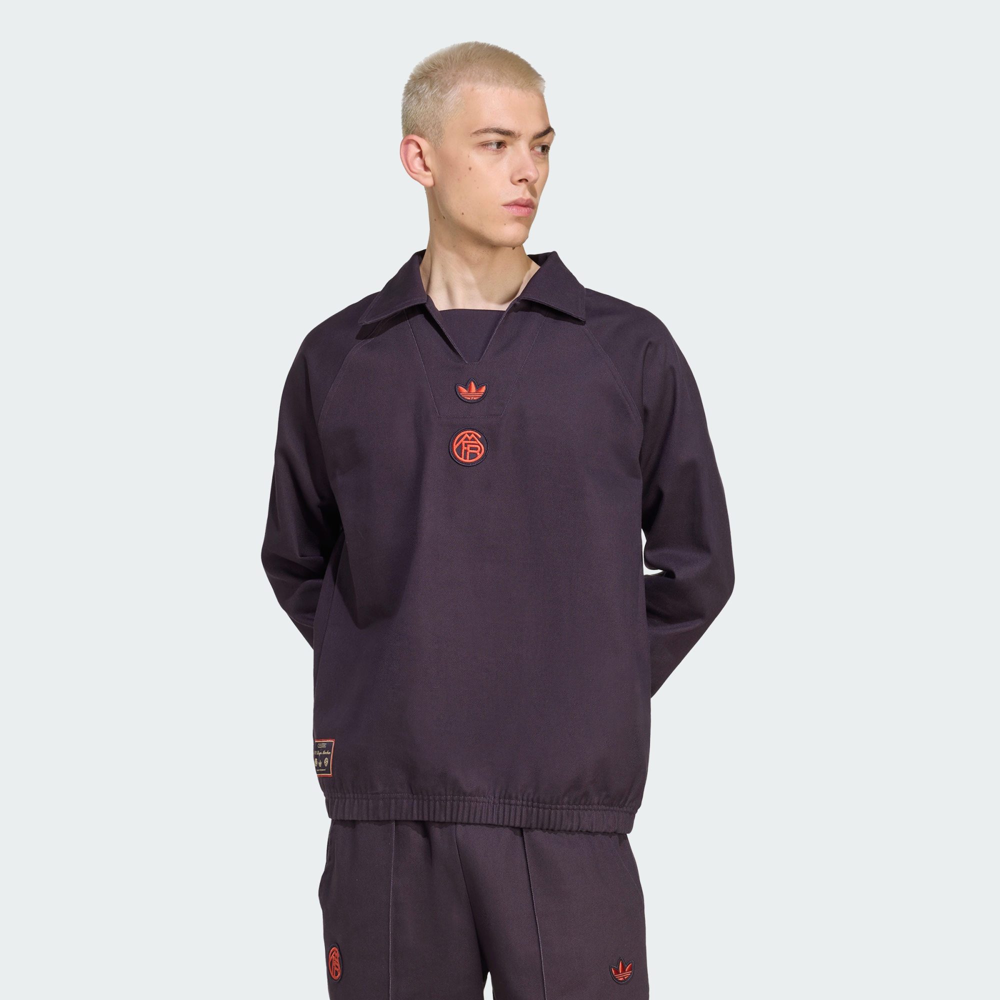 adidas Originals Pullunder FC BAYERN MÜNCHEN TERRACE ICONS DRILL TOP (1-tlg günstig online kaufen