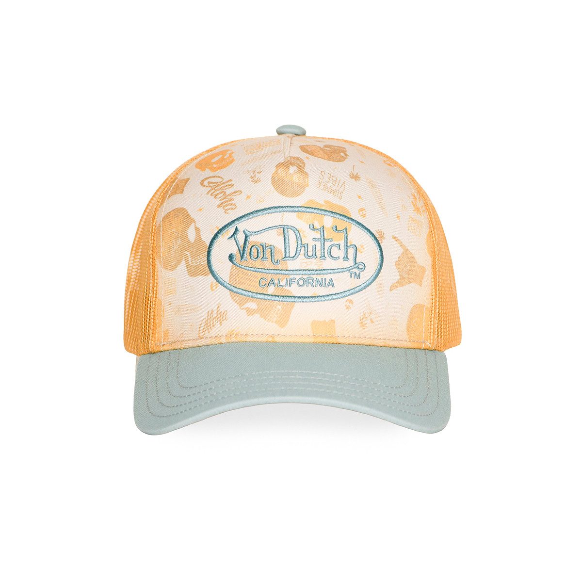 Von Dutch Trucker Cap Allover Logo (kein Set)