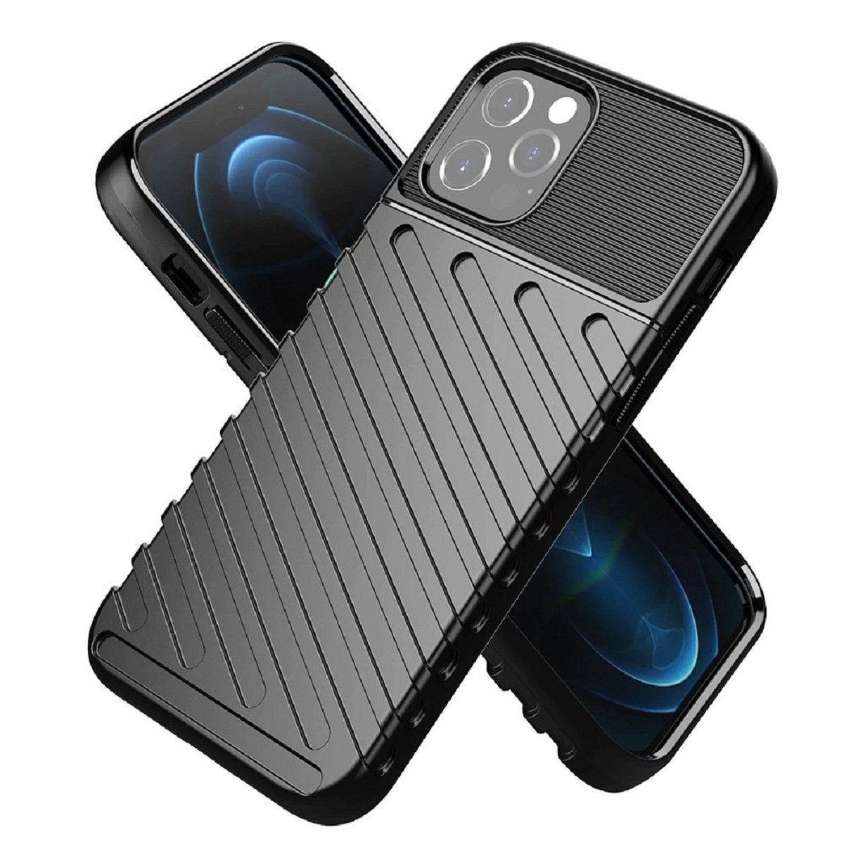 Bumper Handy Hülle kompatibel mit Samsung Galaxy A26 5G schwarz