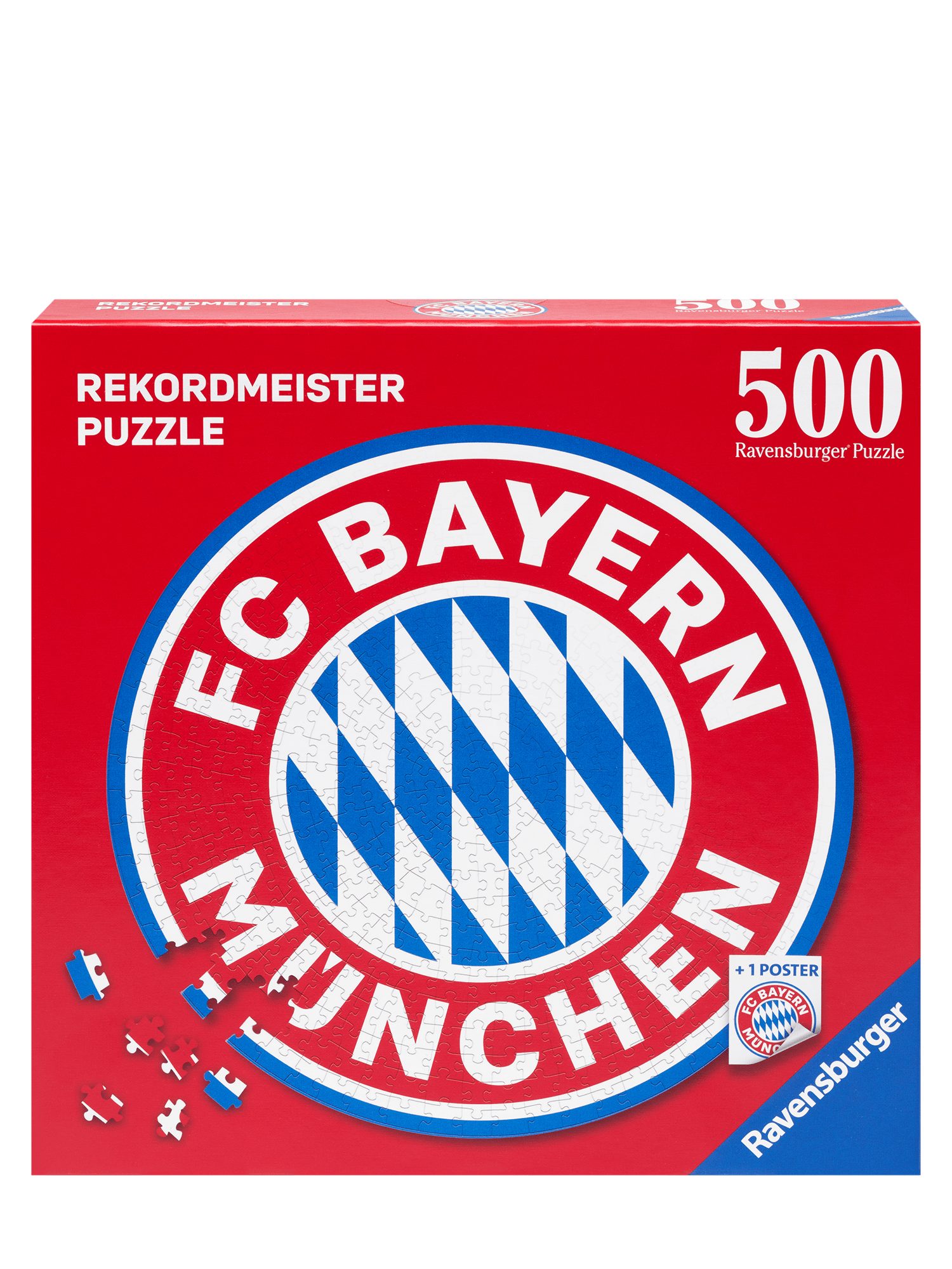 Ravensburger Spielzeug-Bus FC Bayern München I Rundpuzzle Logo 500 Teile I günstig online kaufen