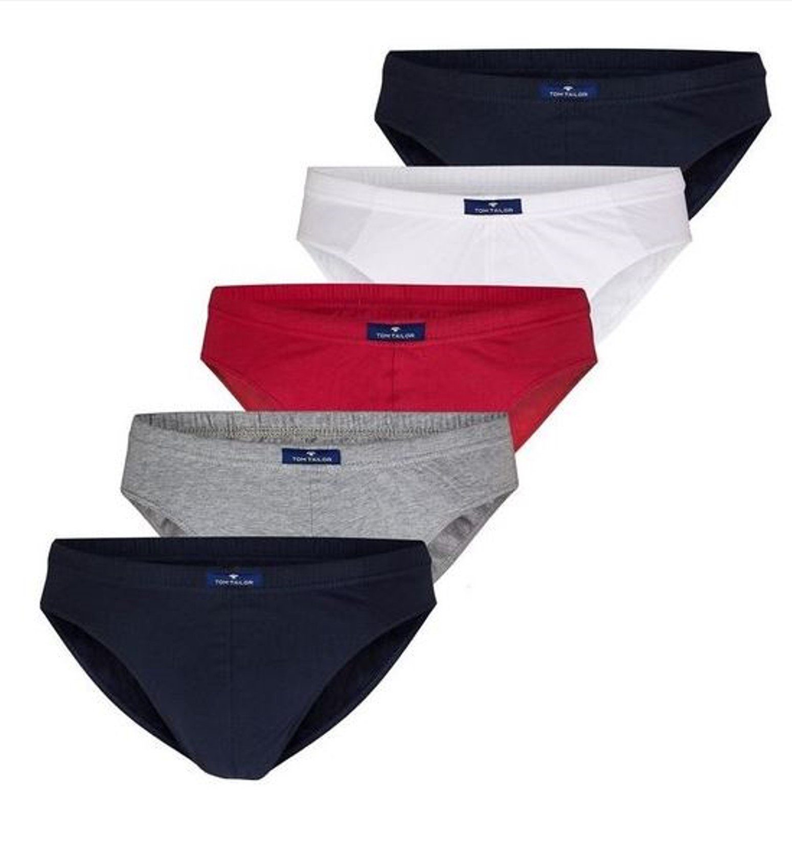 TOM TAILOR Slip TOM TAILOR Slips ohne Eingriff, im 5er Pack (5 Paar) günstig online kaufen