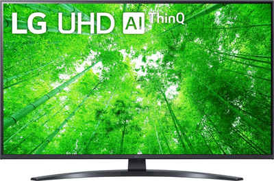 LG 43UQ81009LB LCD-LED Fernseher (108 cm/43 Zoll, 4K Ultra HD, Smart-TV, Active HDR mit HDR10 Pro, α5 Gen5 4K AI-Prozessor, inkl. Magic-Remote Fernbedienung)