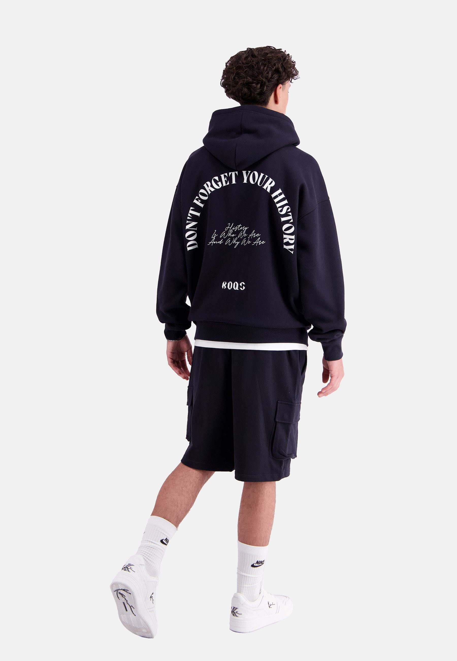 KOQS Hoodie Don't forget your History günstig online kaufen