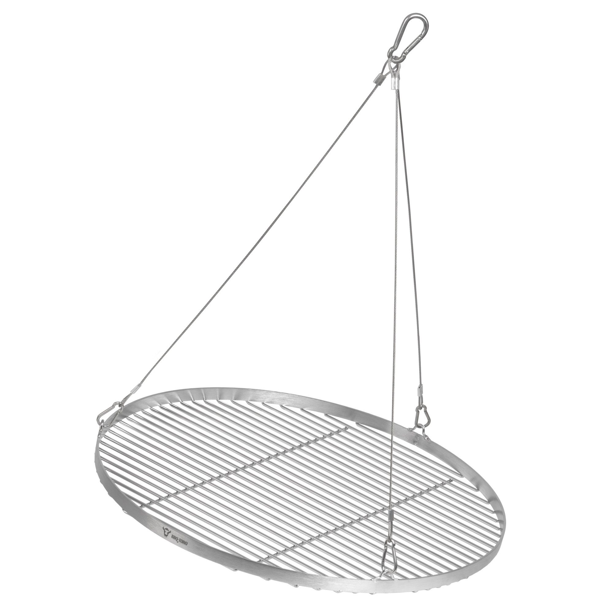 BBQ-Toro Grillrost Edelstahl Grillgitter Rund Ø 60 cm, Hängegrill Rost, V2A