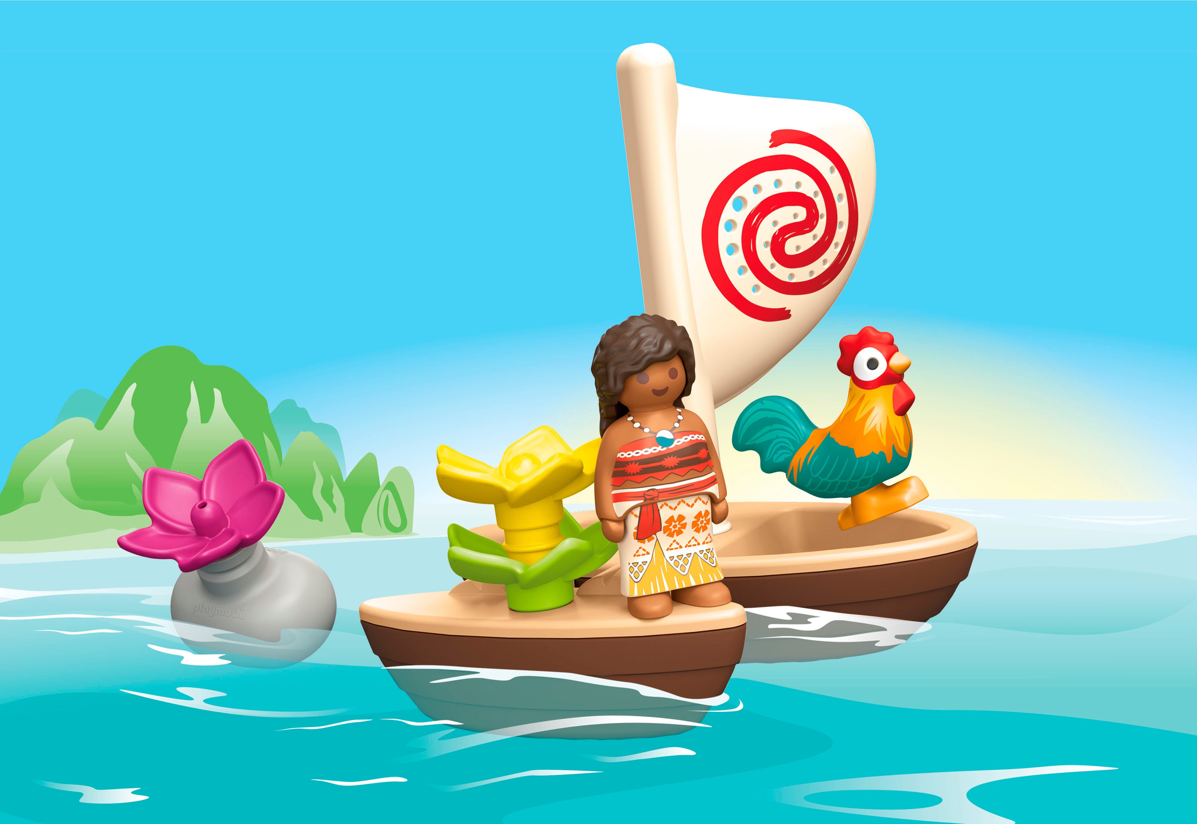 Playmobil® Vaiana Katamaran (71459), JUNIOR & Disney Konstruktions-Spielset günstig online kaufen
