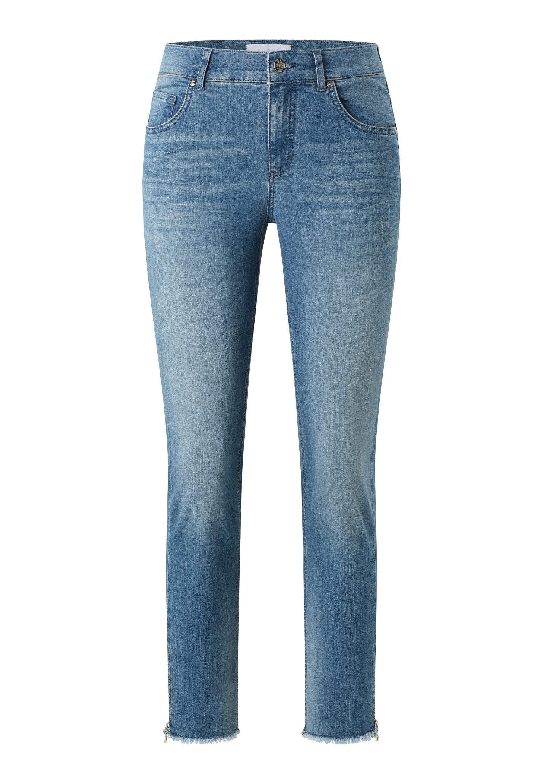 Bequeme Jeans AENGELS Skinny Ankle Zip