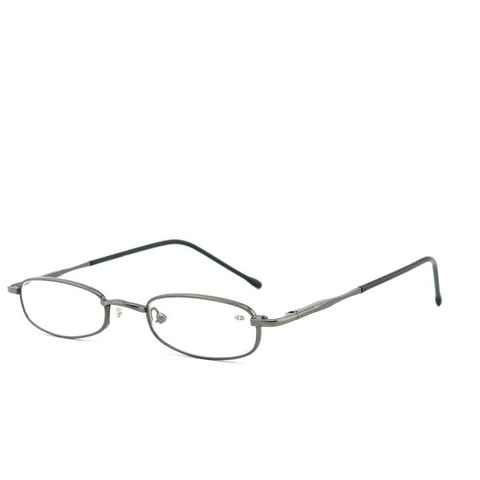 EYESTUFF Lesebrille Lesebrille schwarz-chrom, Brillenbügel mit hochwertigen Flex-Scharnieren