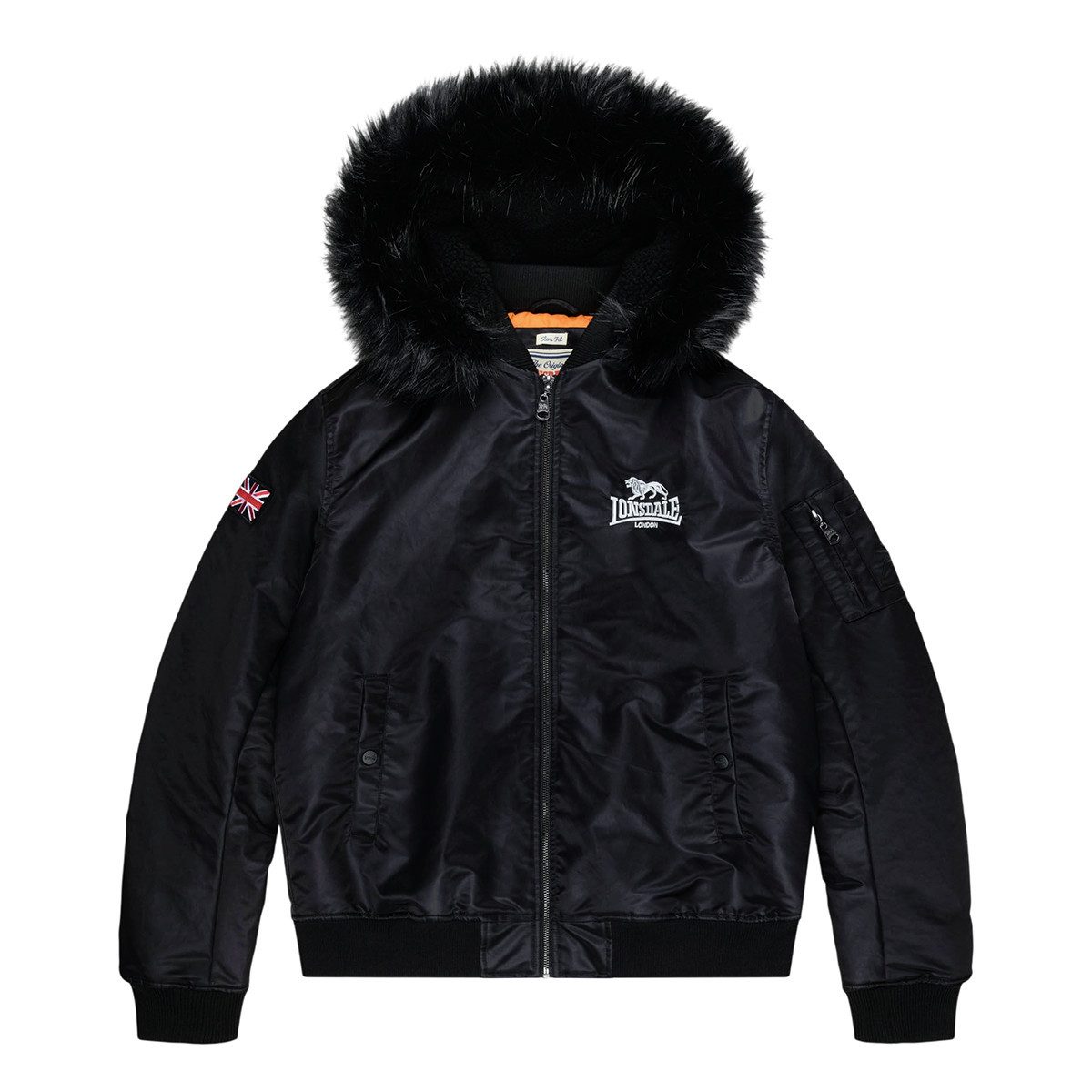 Lonsdale Winterjacke Mornington (1-St., kein Set) Farblich abgesetztes Innenfutter