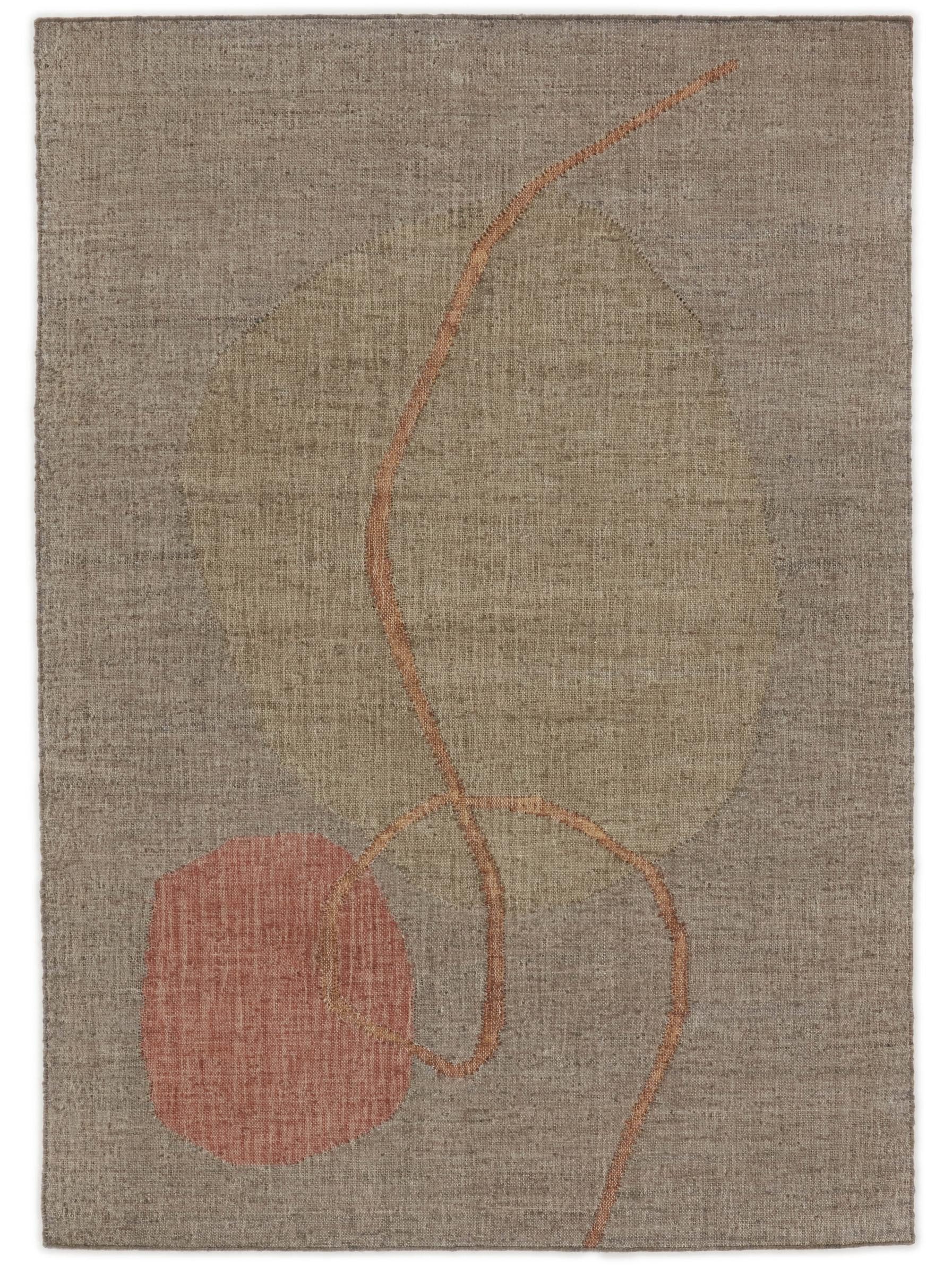 Nain Trading Designteppich Texura Nordlyn Shape 59x91 Handgewebter Moderner Orientteppich, rechteckig, Höhe: 7 mm