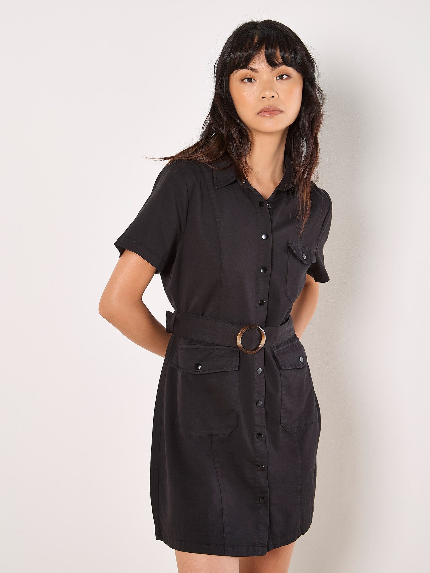 Apricot Minikleid Cargo-Kleid, (2-tlg., mit abnehmbarem günstig online kaufen