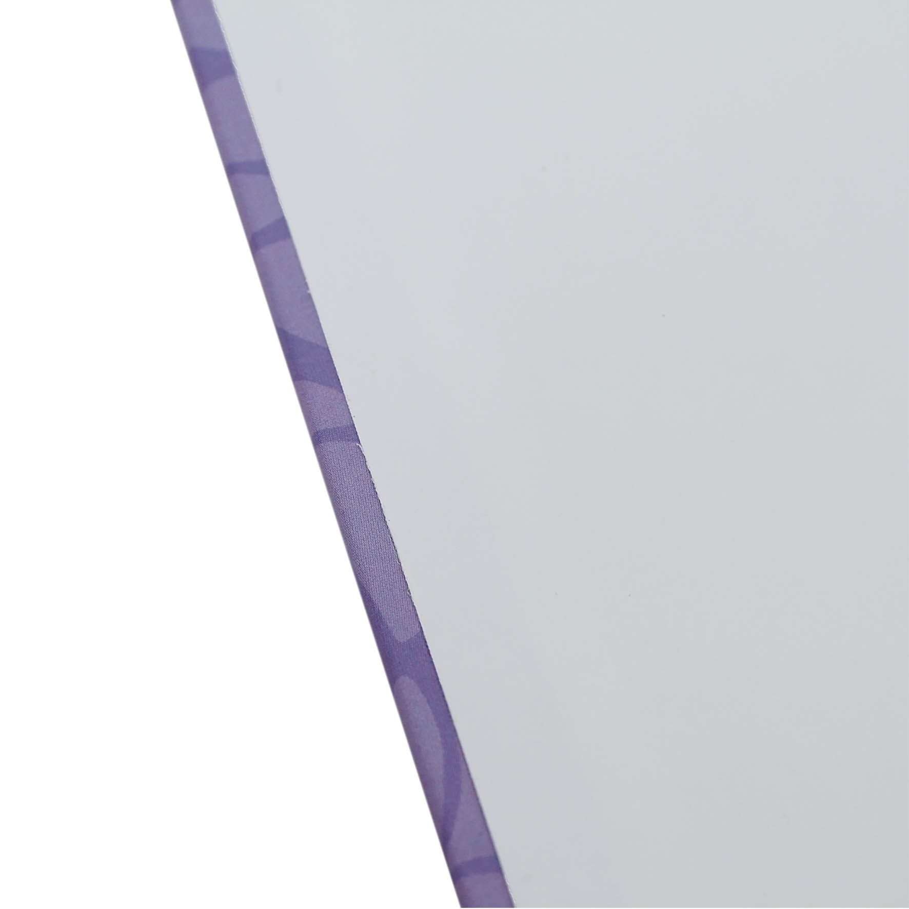 Roth Ideen Vokabelheft Zeugnismappe Pattern mit Buchschrauben -Lila Paradise- hell-lila