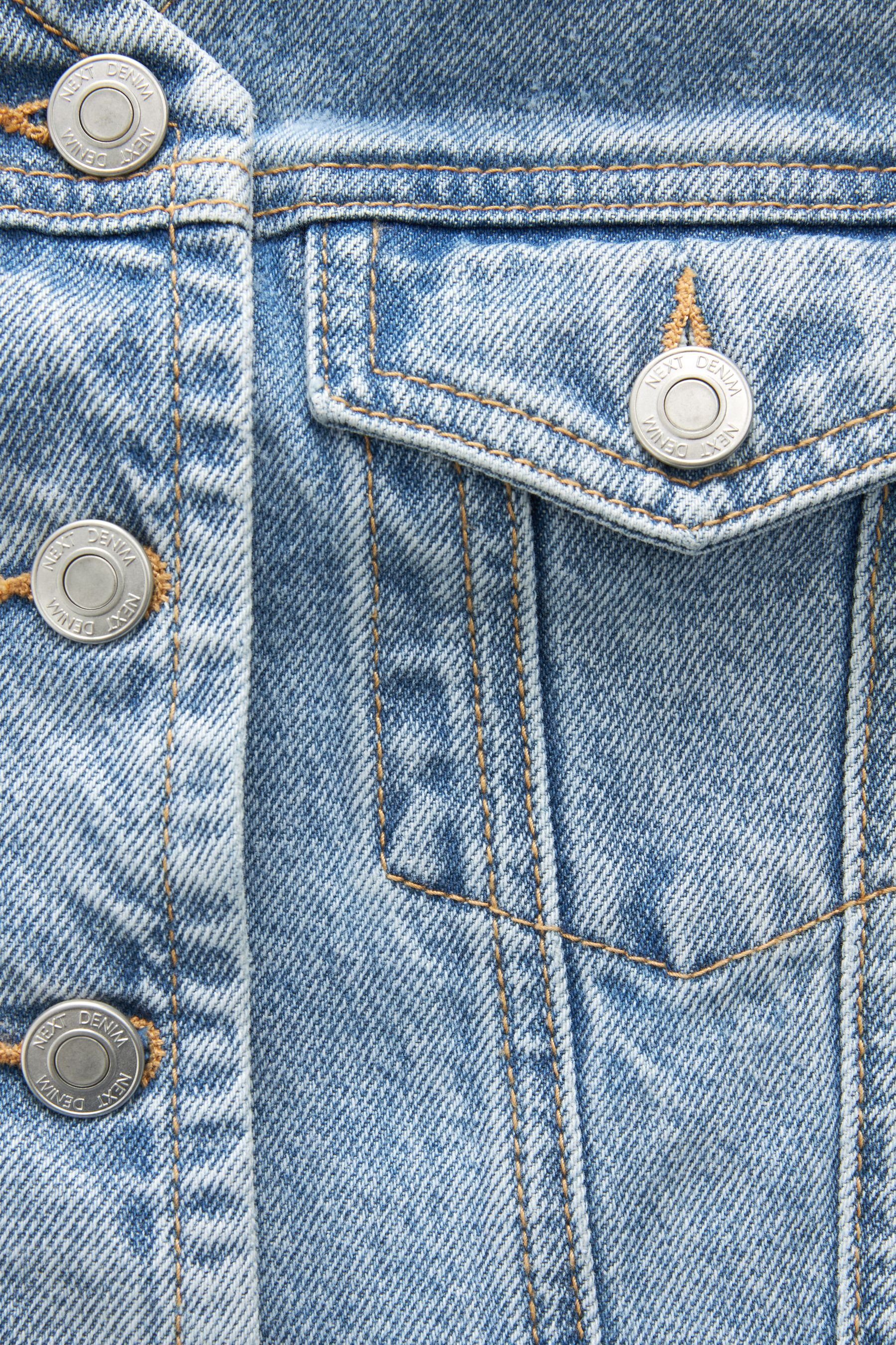 Next Jeansweste Jeansweste - Kurzgröße (1-tlg)