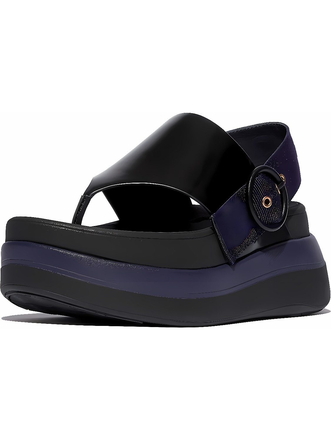F-Mode X Roksanda Leather/Webbing Sandals Sandale
