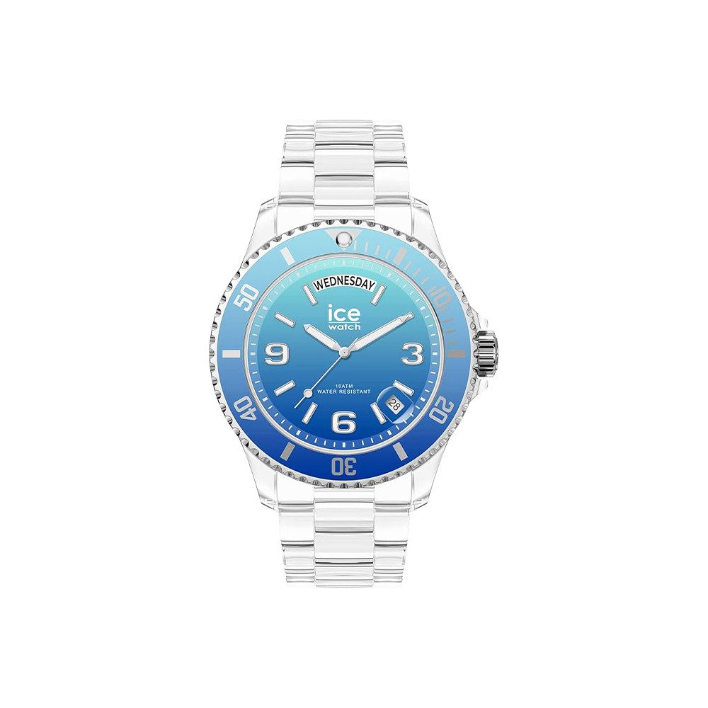 ice-watch Quarzuhr Ice-Watch Ice Clear Sunset Turquoise 021435, Ice-Watch Ice Clear Sunset Turquoise