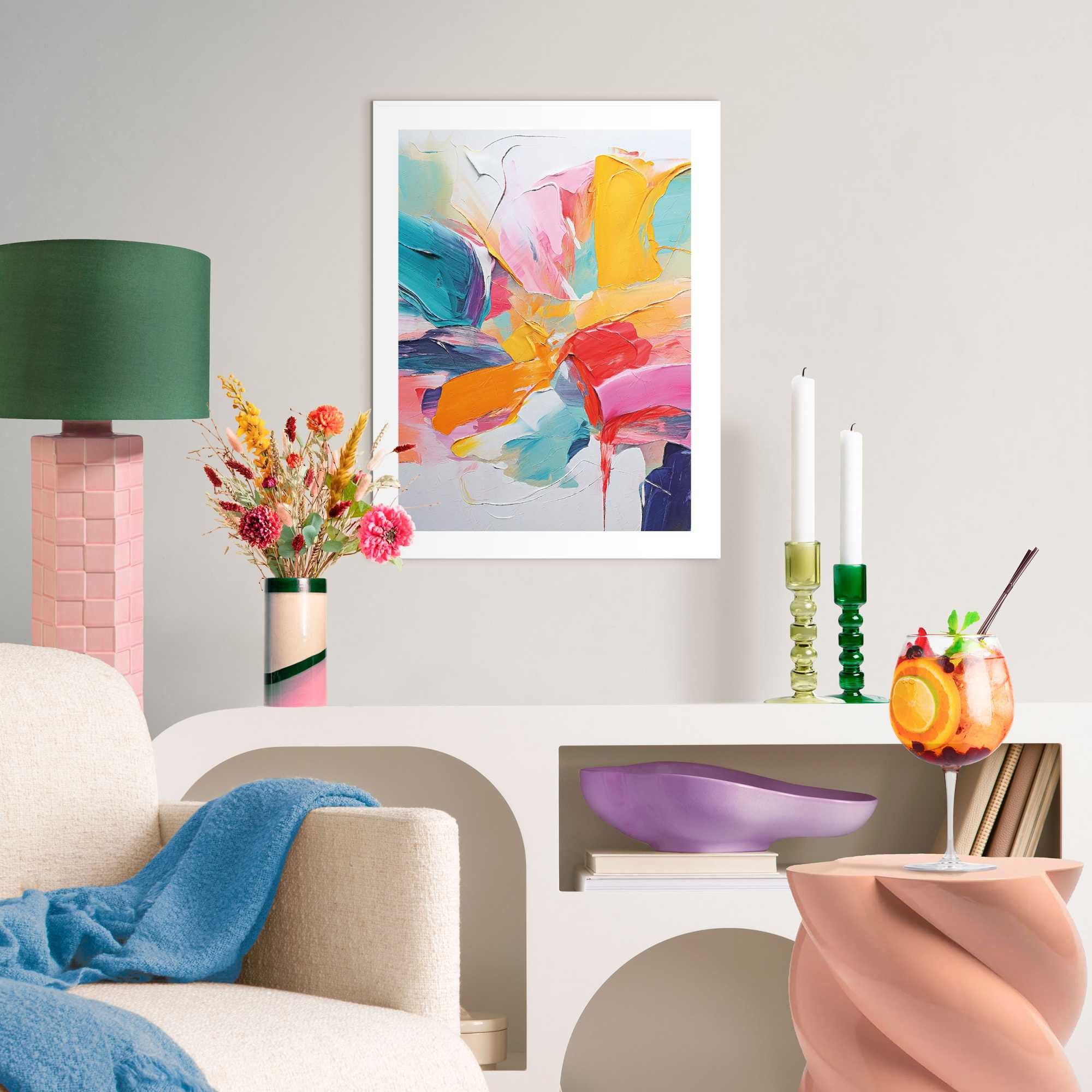 Reinders! Bild mit Rahmen Paint Colourful günstig online kaufen