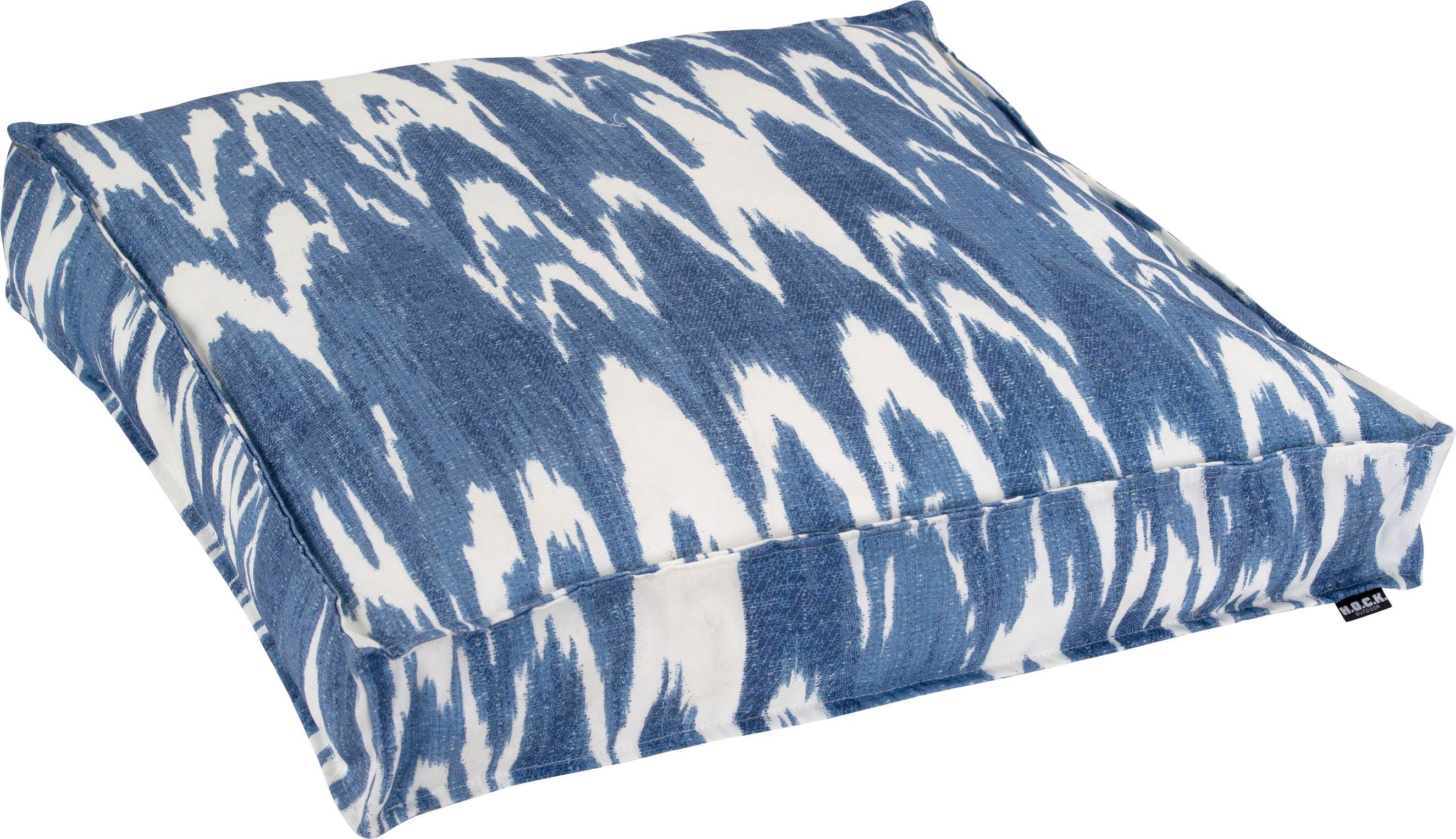 H.O.C.K. Bodenkissen Amarador, in Batik-Optik