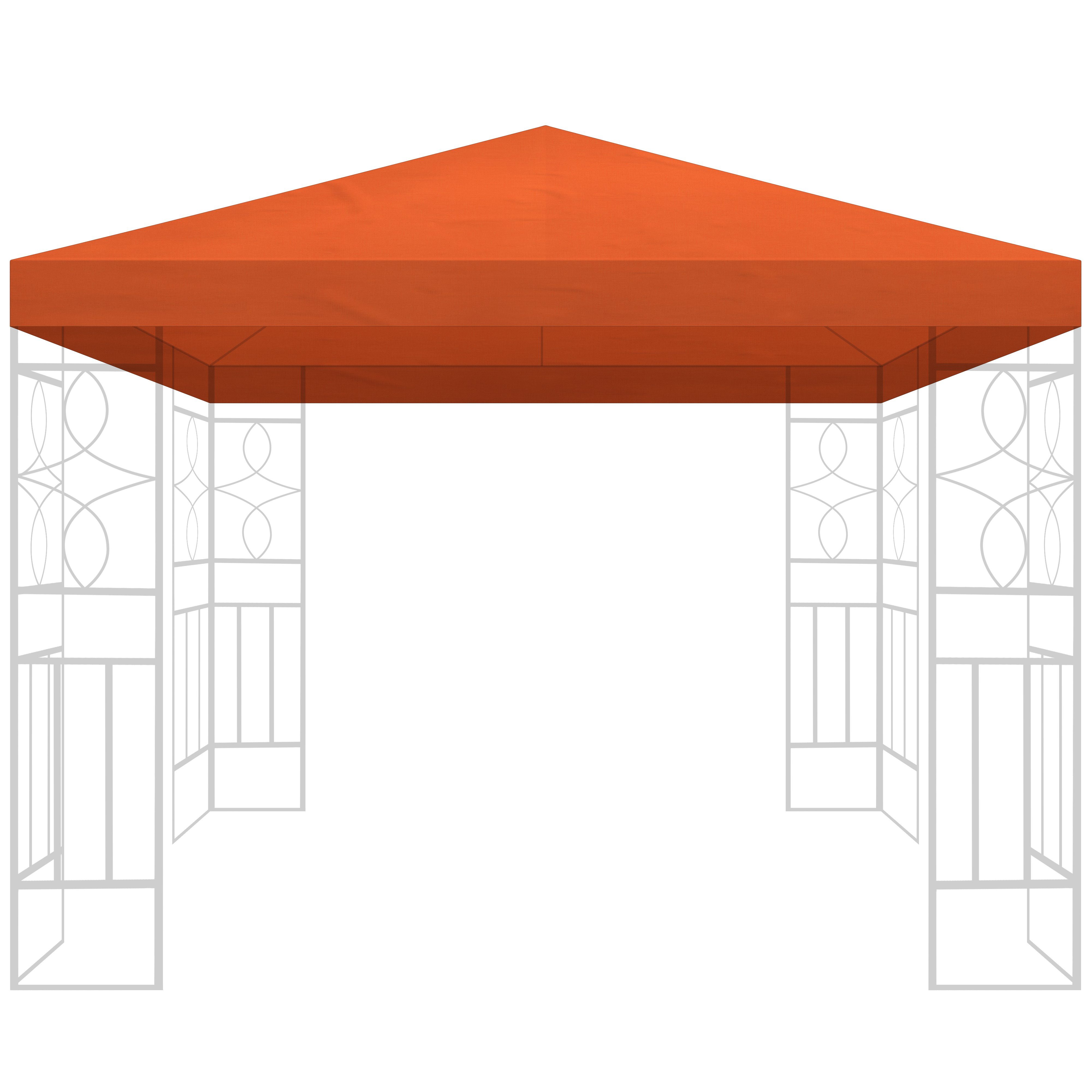 habeig Pavillon-Ersatzdach Ersatzdach 340g/m² Dach PVC günstig online kaufen