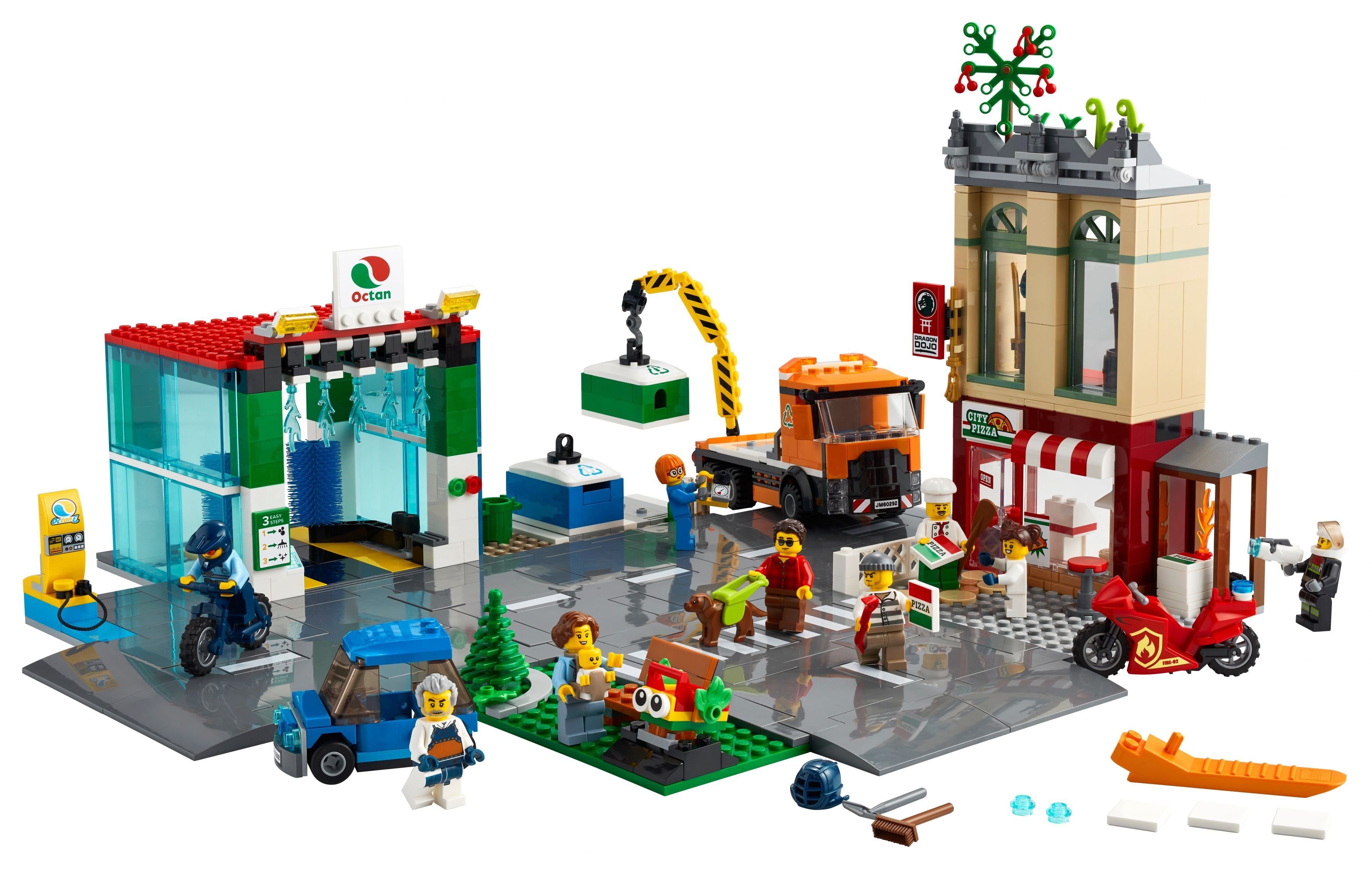 City LEGO® 790 - Stadtzentrum, Konstruktionsspielsteine St) (Set, LEGO®