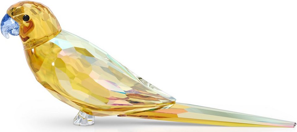 Swarovski Dekofigur Kristallfigur Vogel Jungle Beats Gelbbauchsittich  Lechee, 5619217 (1 St), Swarovski® Kristall