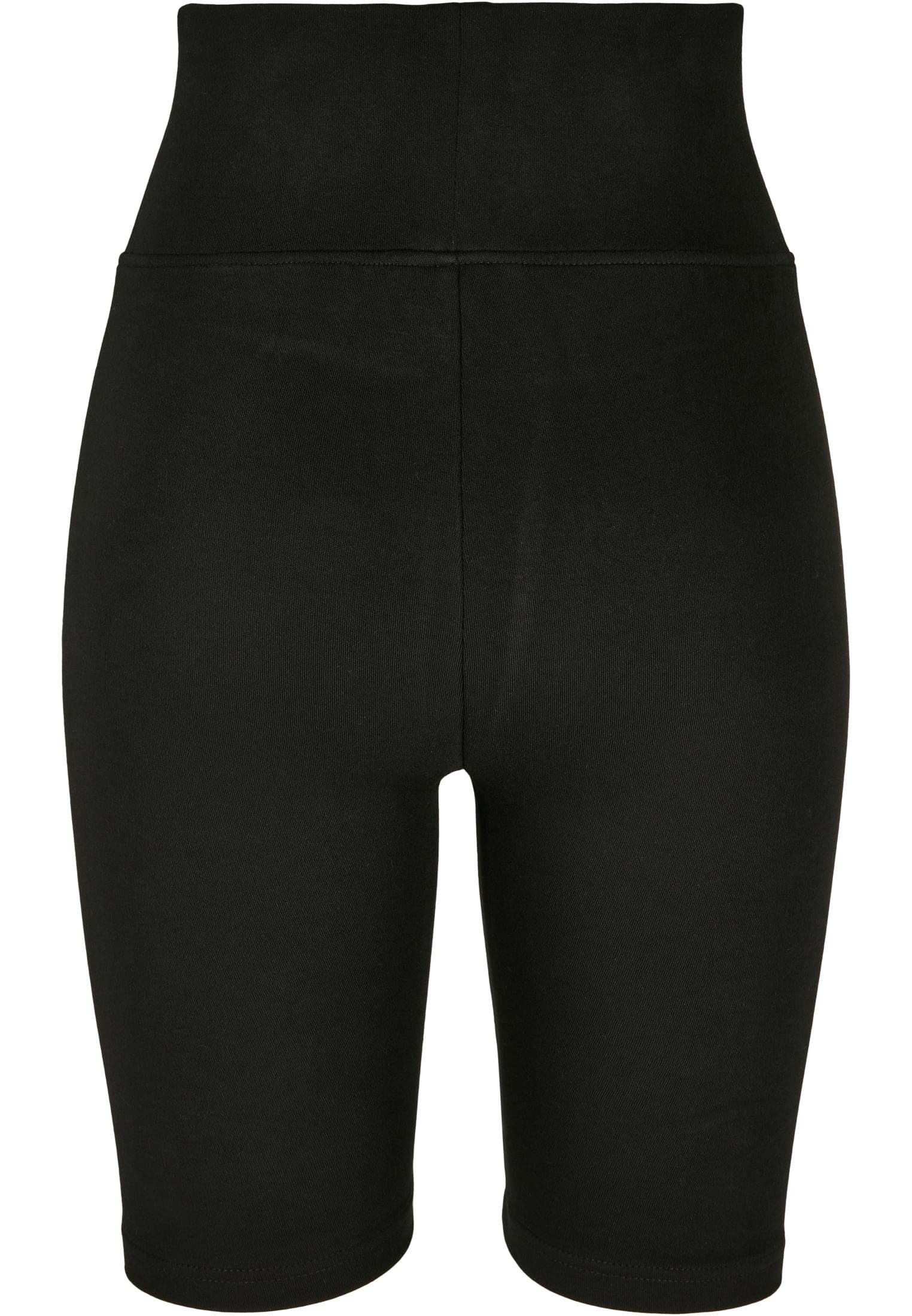 Damen (1-tlg) Ladies CLASSICS Cycle URBAN High Stoffhose black Waist Shorts