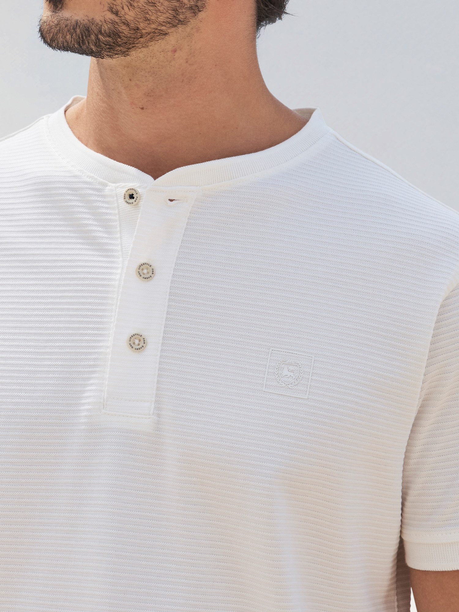 LERROS T-Shirt T-Shirt mit Rundkragen und Cool & Dry Funktion