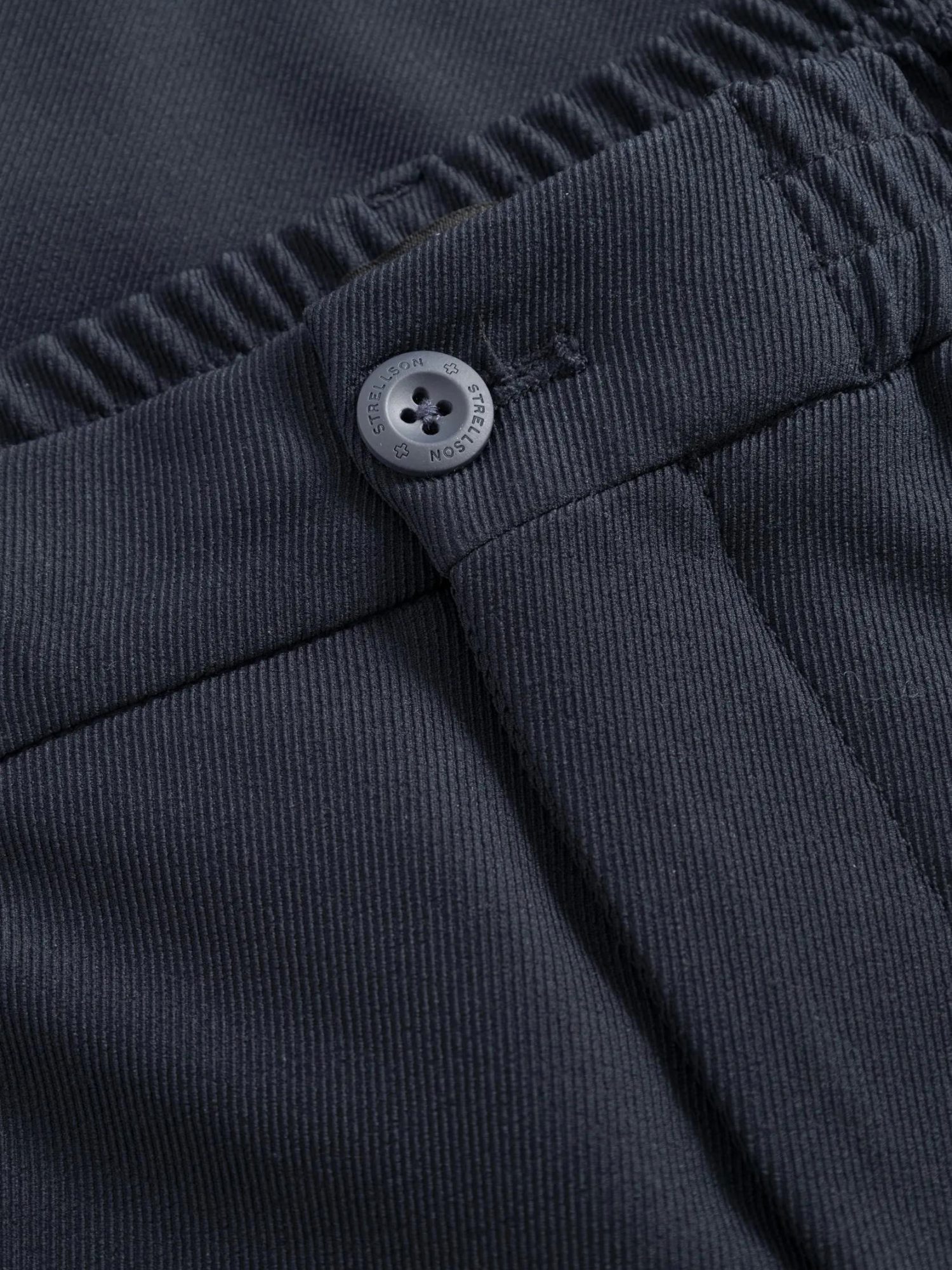 Strellson Stoffhose blau,Elegant,Polyester,Unifarben,Relaxed Fit,Mittel