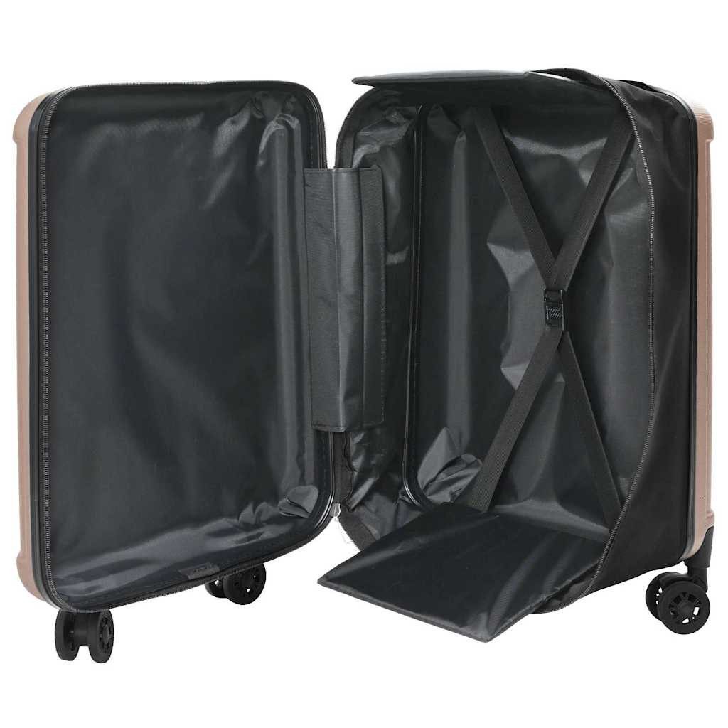 vidaXL Trolley Koffer mit Schloss Rotgolden günstig online kaufen