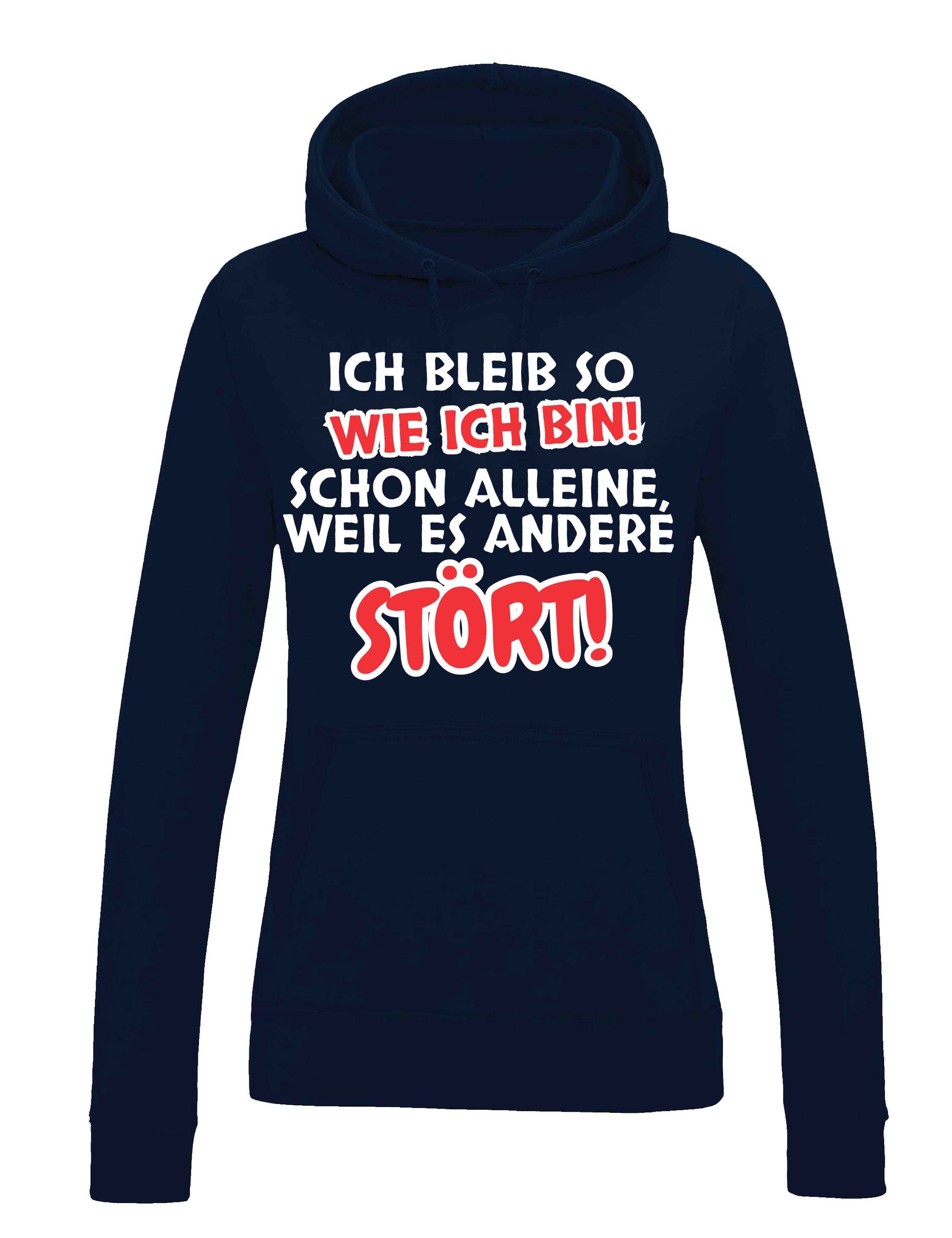 Youth Designz Kapuzenpullover "Ich bleibe so günstig online kaufen