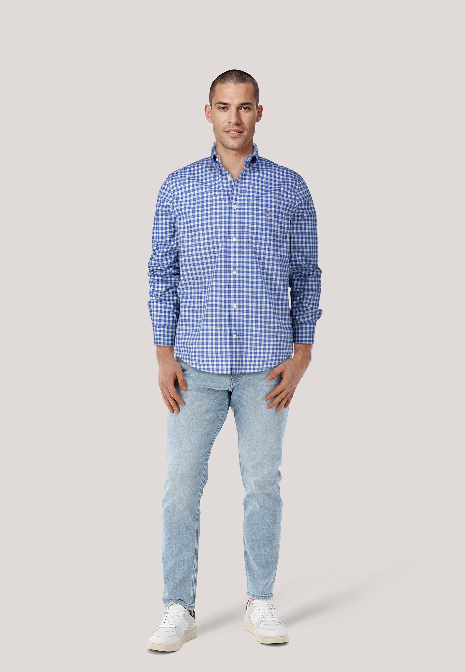 Gant Langarmhemd Herren Hemd CLASSIC POPLIN günstig online kaufen