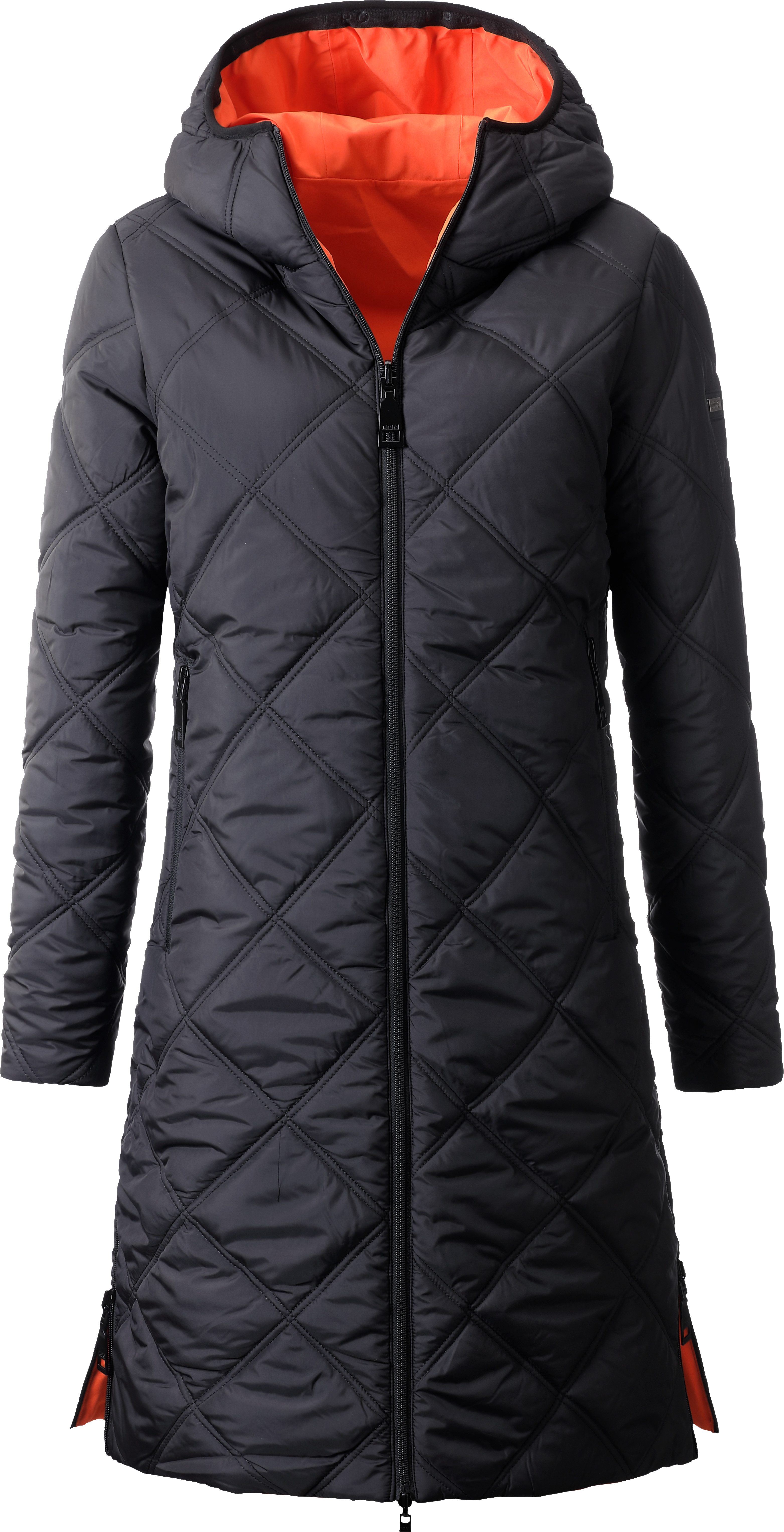 LPO Steppmantel Wende Funktionsmantel Wintermantel NAKITA WMN CS mit regulierbarer Kapuze