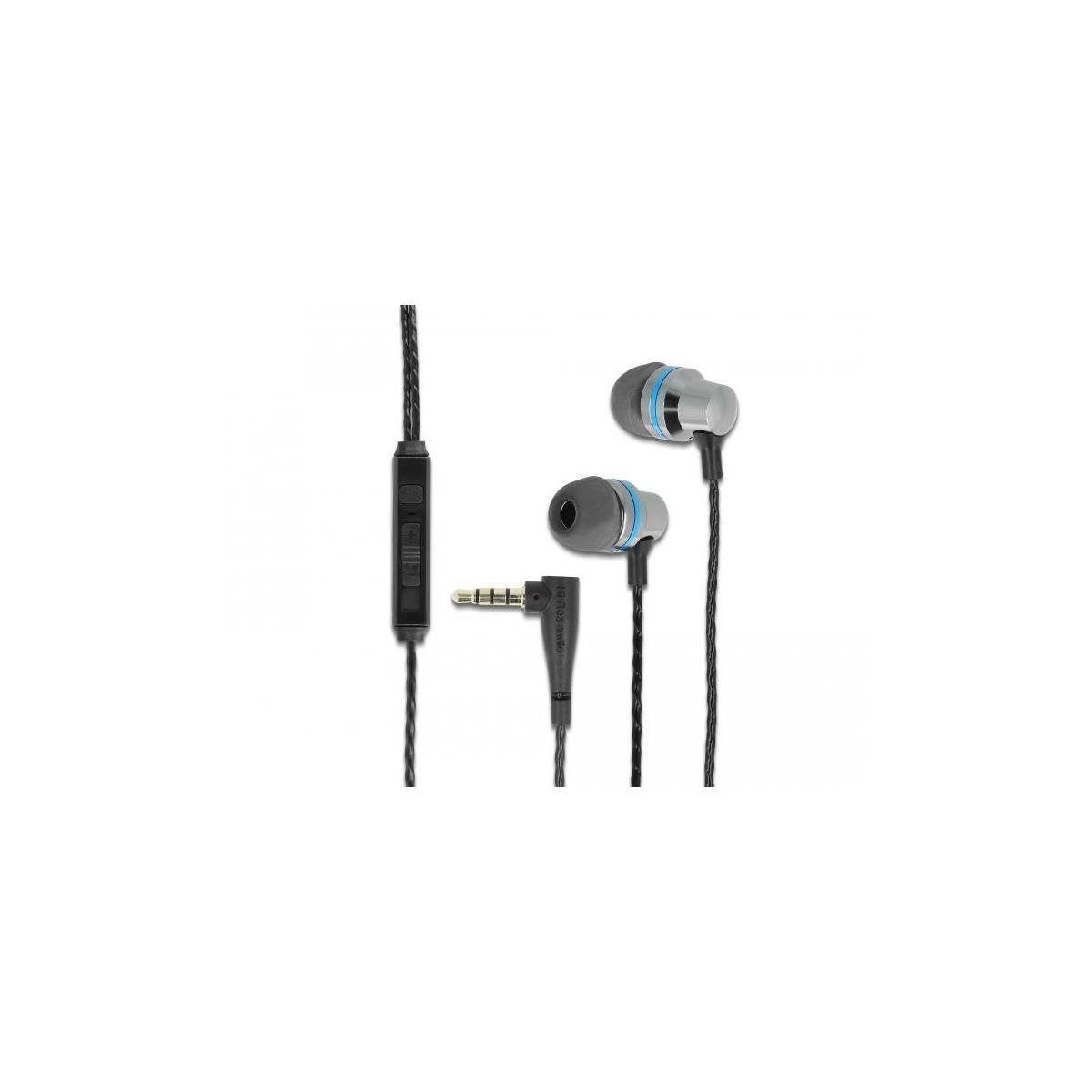 In-Ear mm... Delock Pin Headset 27183 3,5 4 - Kopfhörer mit