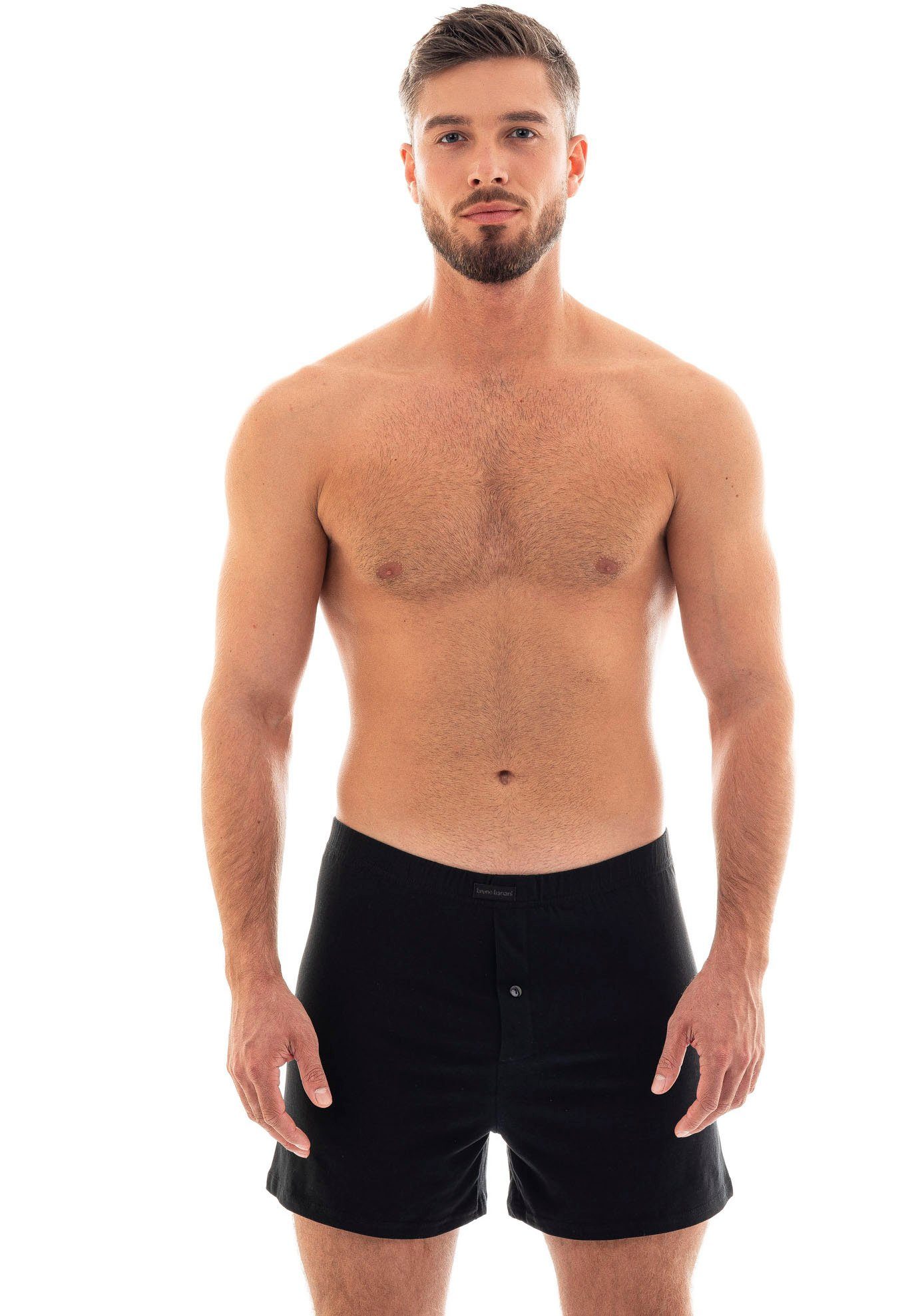 Bruno Banani Weiter Boxer Loose Fit (2er Pack) mit Knopfleiste – Bild 2 von 5