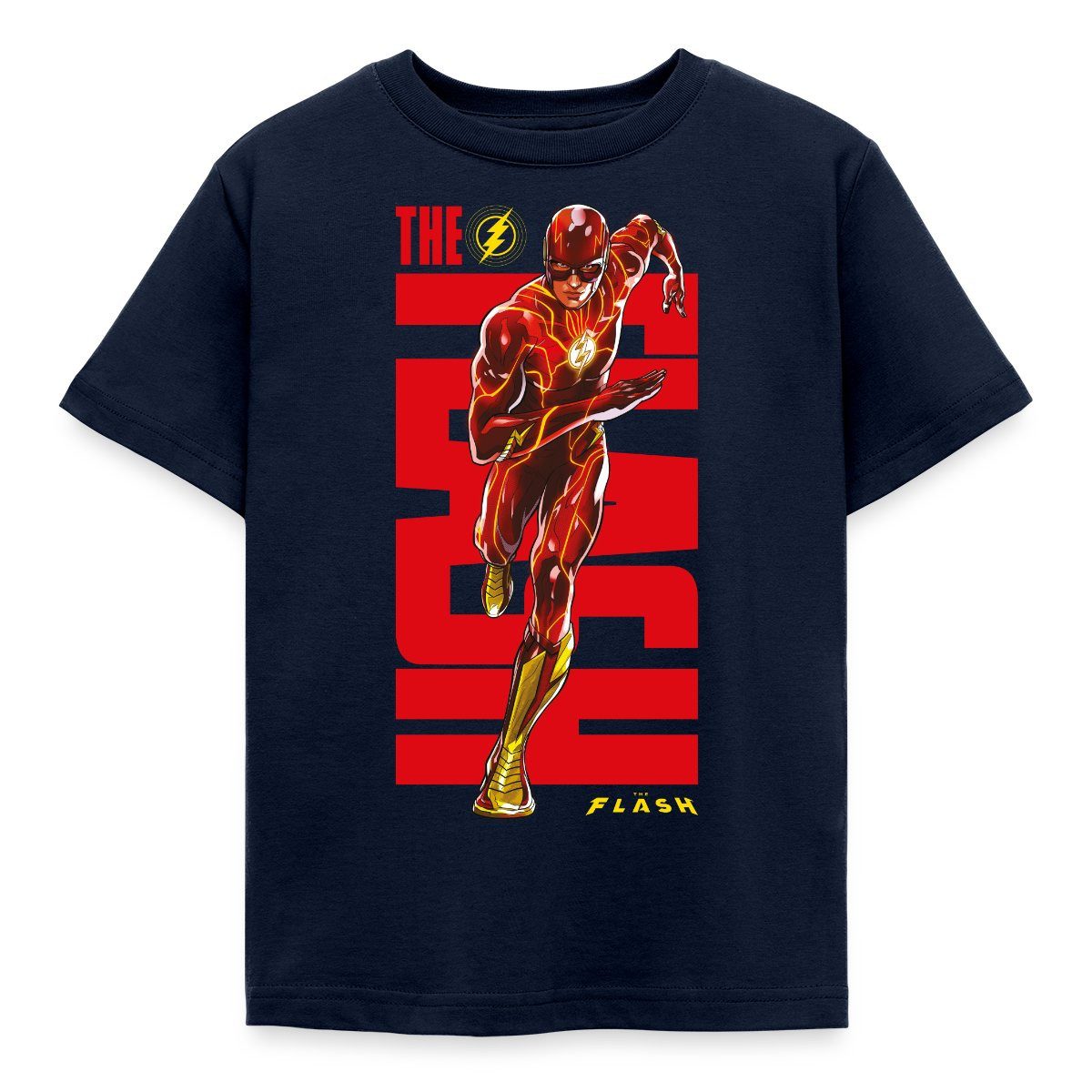 T-Shirt The Flash Speedster Rotes Logo Kinder T-Shirt