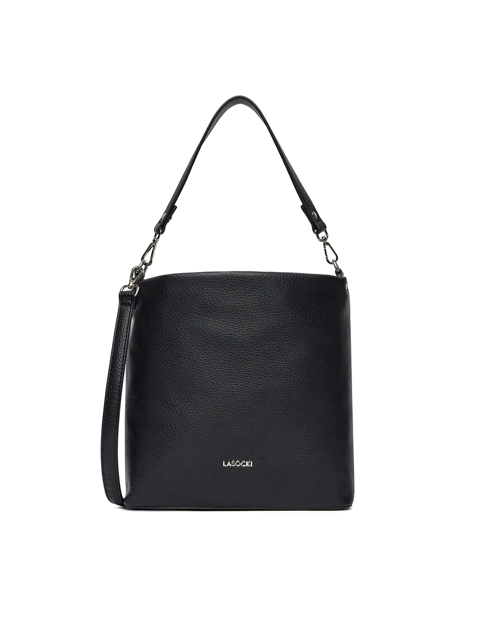 LASOCKI Handtasche Lasocki Damenhandtasche Schwarz Lasocki-CEO-LSK-X-006-07 Schwarz