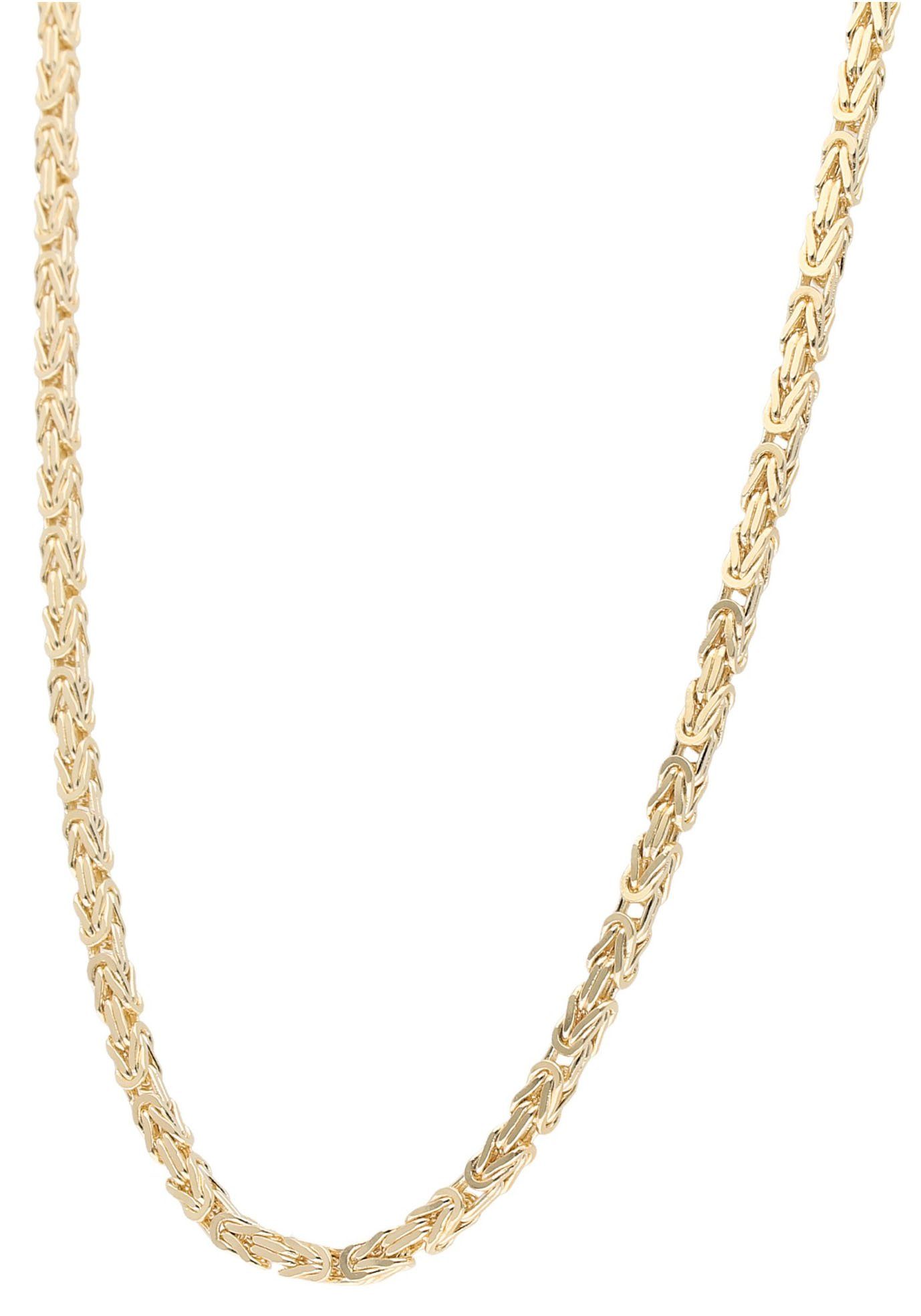Goldkette Schmuck Geschenk Gold 375 Halsschmuck Halskette Goldkette Königskette