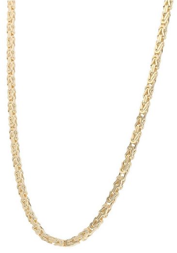 Firetti Goldkette »Königskettengliederung, 2,5 mm breit, diamantiert, massiv«