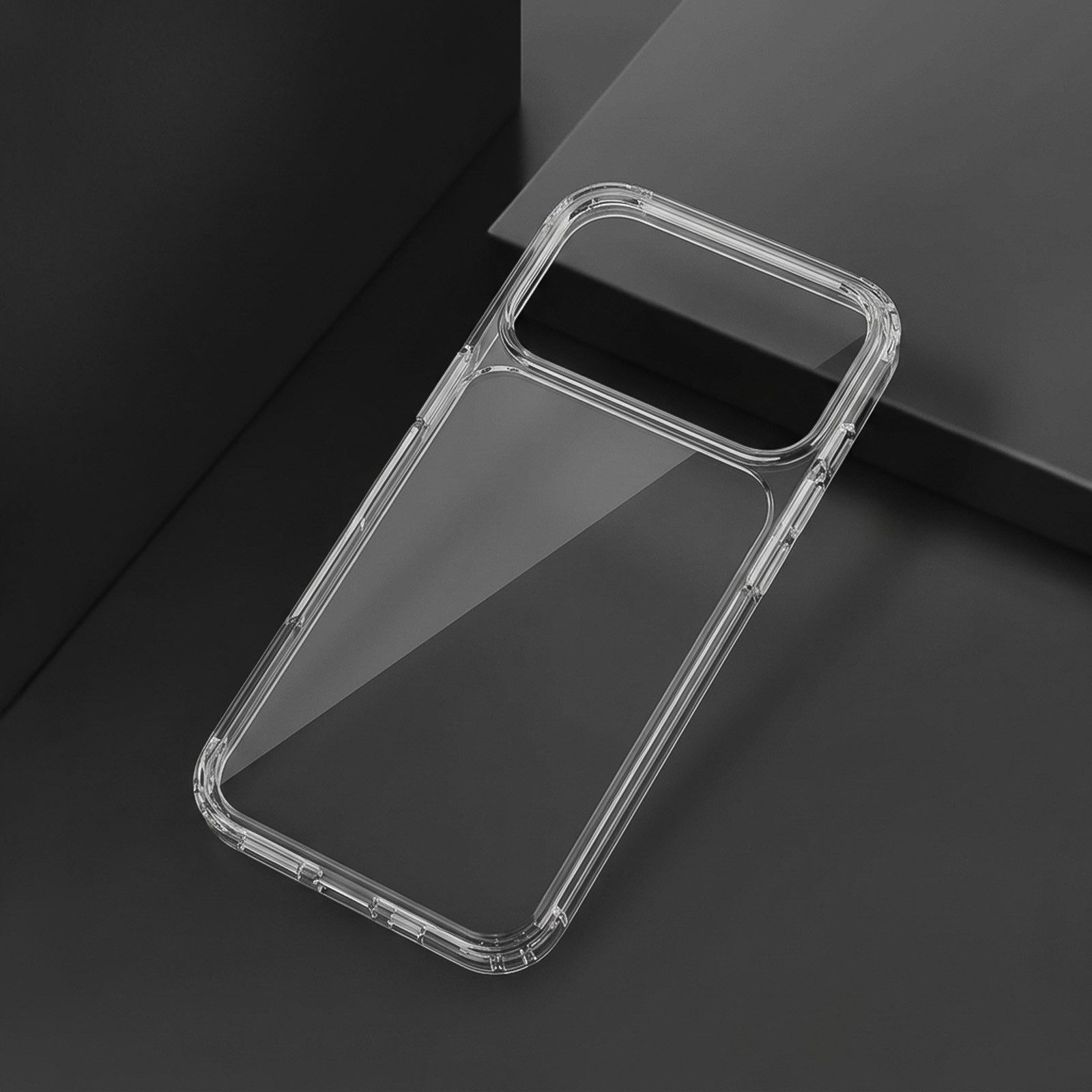 Tec-Expert Handyhülle Transparente Handy Hülle für Apple iPhone 18 Pro Max Schutzhülle 6.9 Zoll, 6.9", Cover Case Bumper kabelloses Laden – Bild 5 von 5