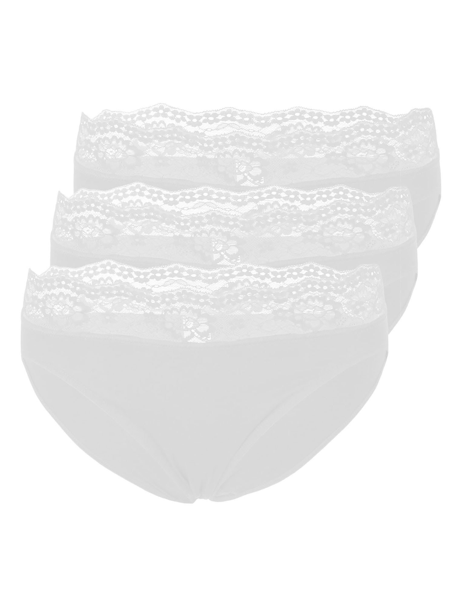 Hüftslip 3er Pack Damen Hüftslip Viskose