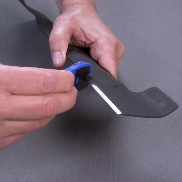 BLITZSCHÄRFER MADE IN GERMANY Messerschärfer Universalschärfer-Set 3tlg. Blitzschärfer Miniblitz Keramikschärfer Messerschärfer Messerschleifer Scherenschleifer