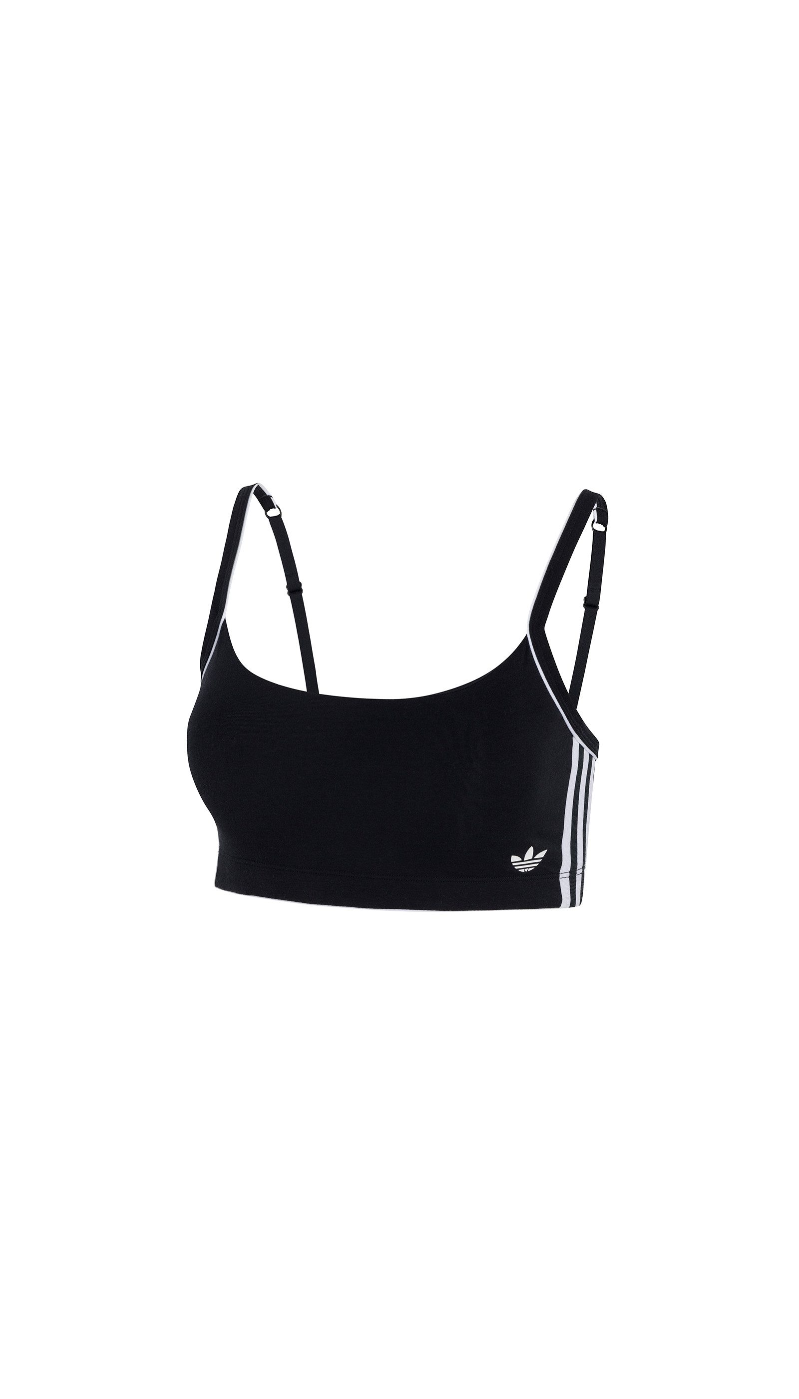 adidas Originals Bralette Comfort Flex Cotton atmungsaktiv, Baumwollmix, herausnehmbare Pads, elastisch