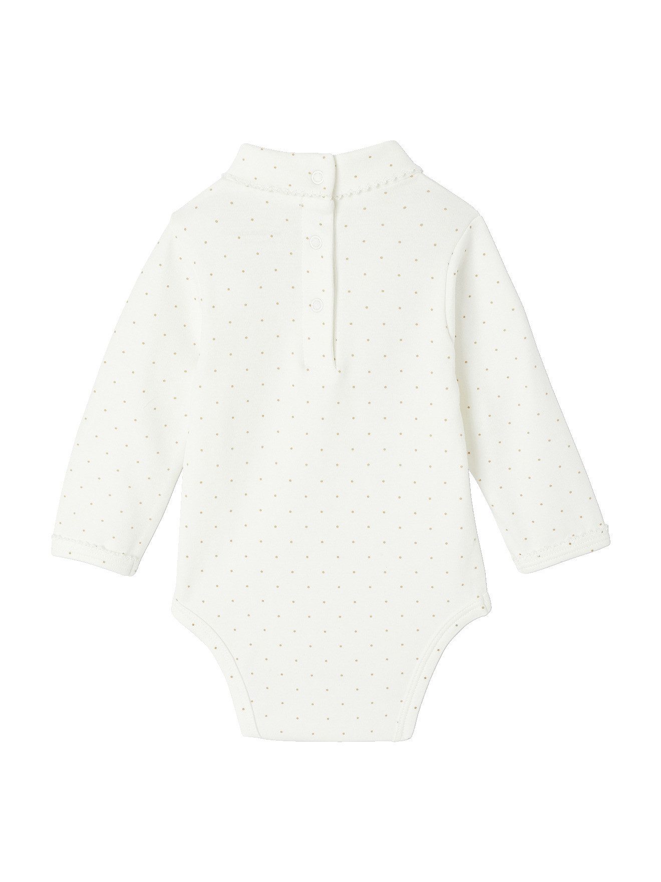 vertbaudet Langarmbody Baby Bodys mit Rollkragen und langen Ärmeln 2er-Pack