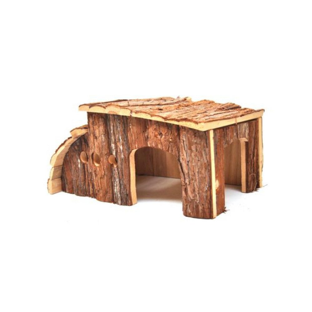 Ollesch Nagerhaus Rinden-Holzhaus - 40x26,5x22 von Ollesch
