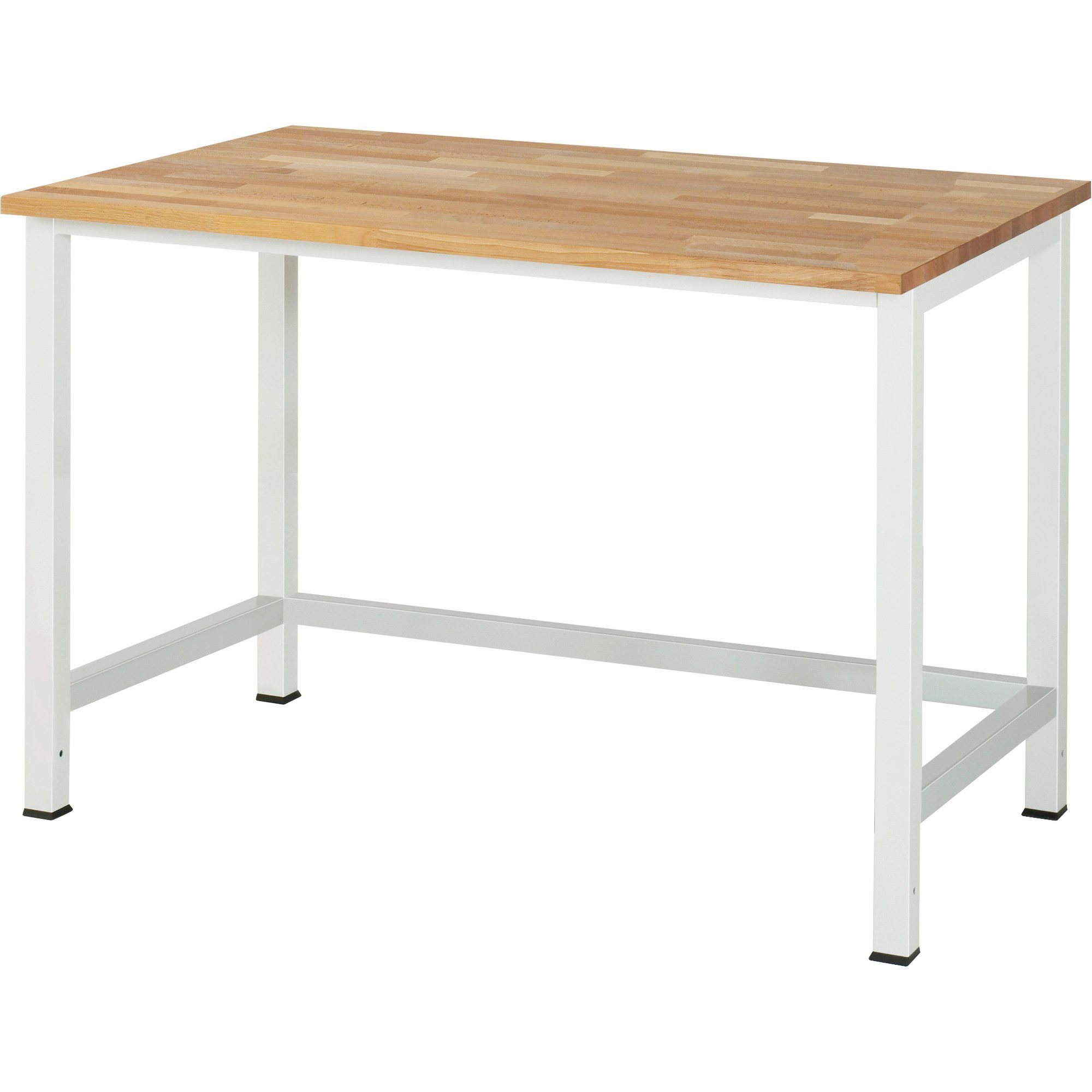 RAU Werkbank Werktisch 900-1 1250x800x825mm B-Platte-25mm lichtgrau